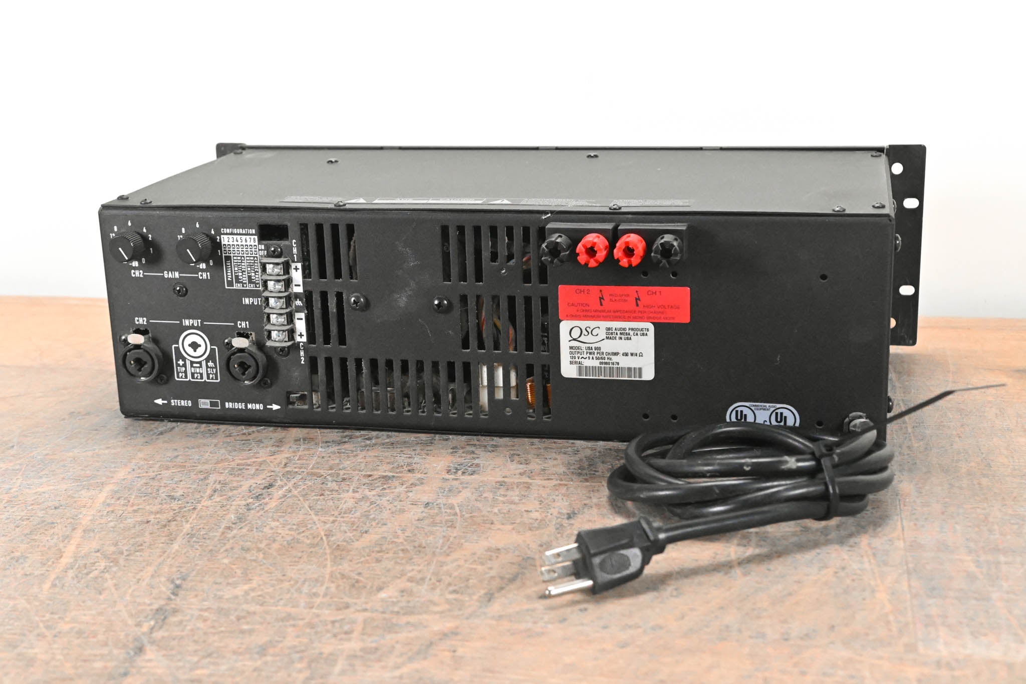 QSC USA 900 2-Channel Power Amplifier