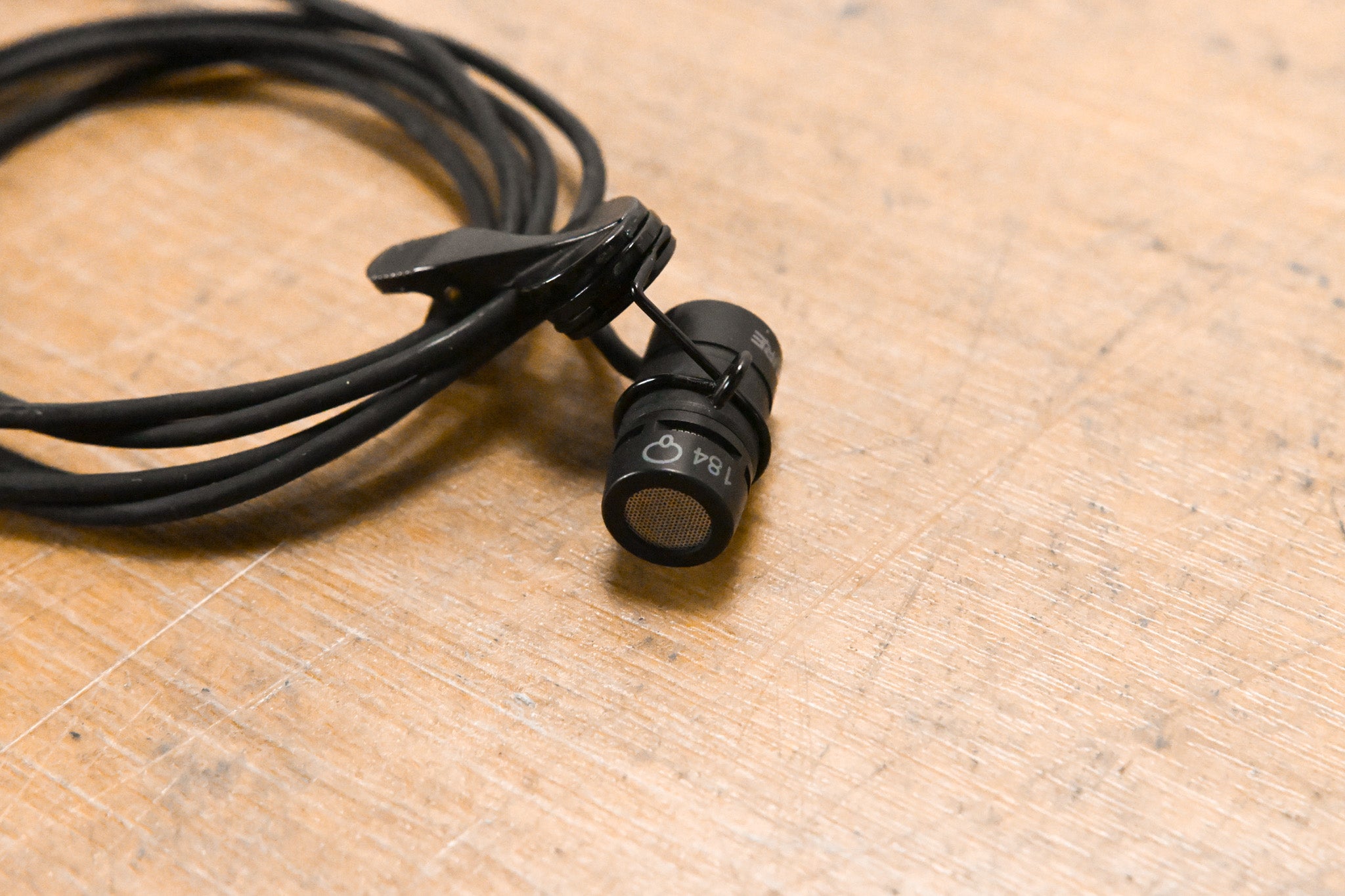 Shure WL184 Supercardioid Lavalier Microphone with LEMO Connector