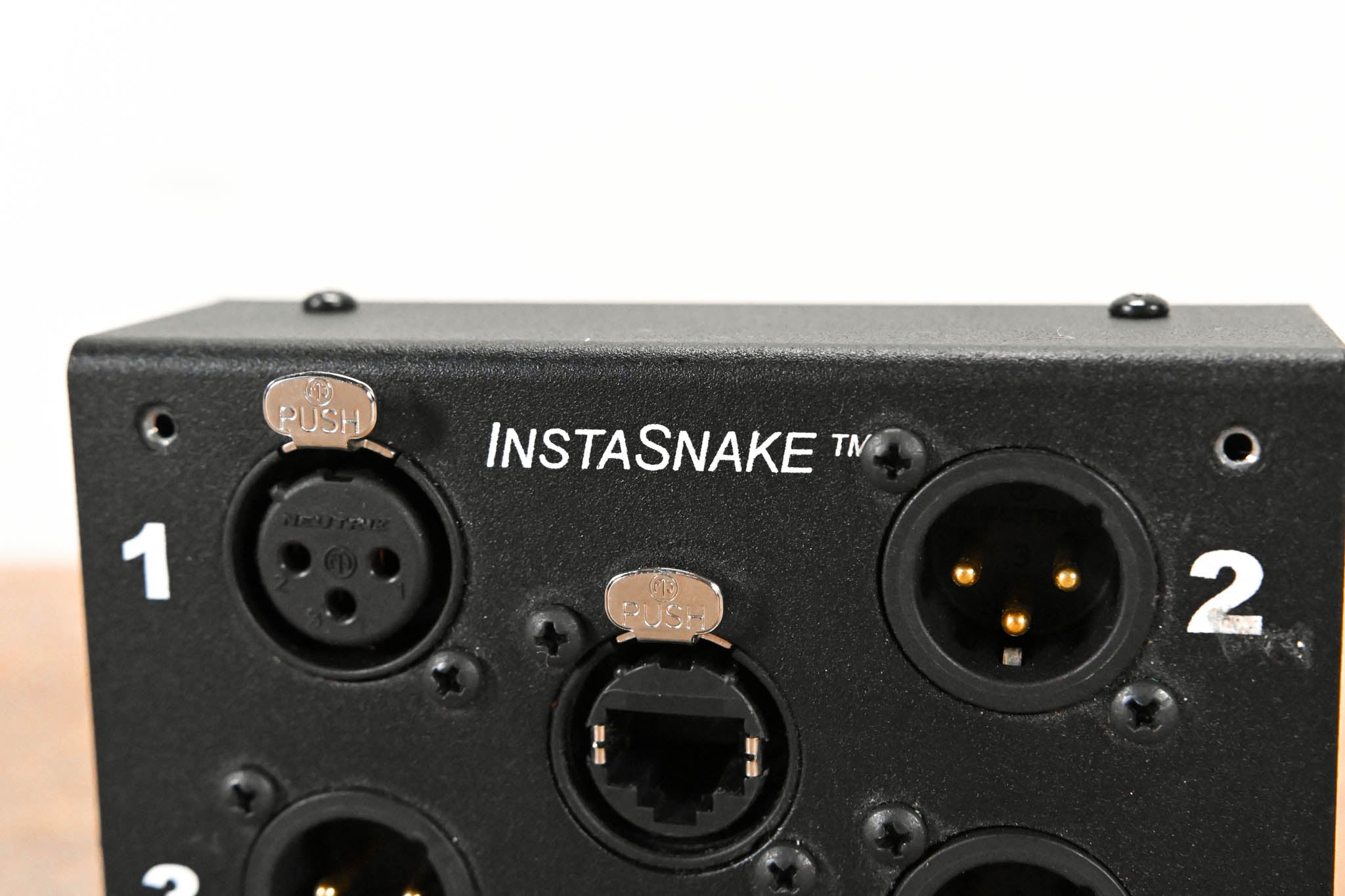 ETS PA203M InstaSnake 3x XLRM and 1x XLRF to RJ45 Adapter