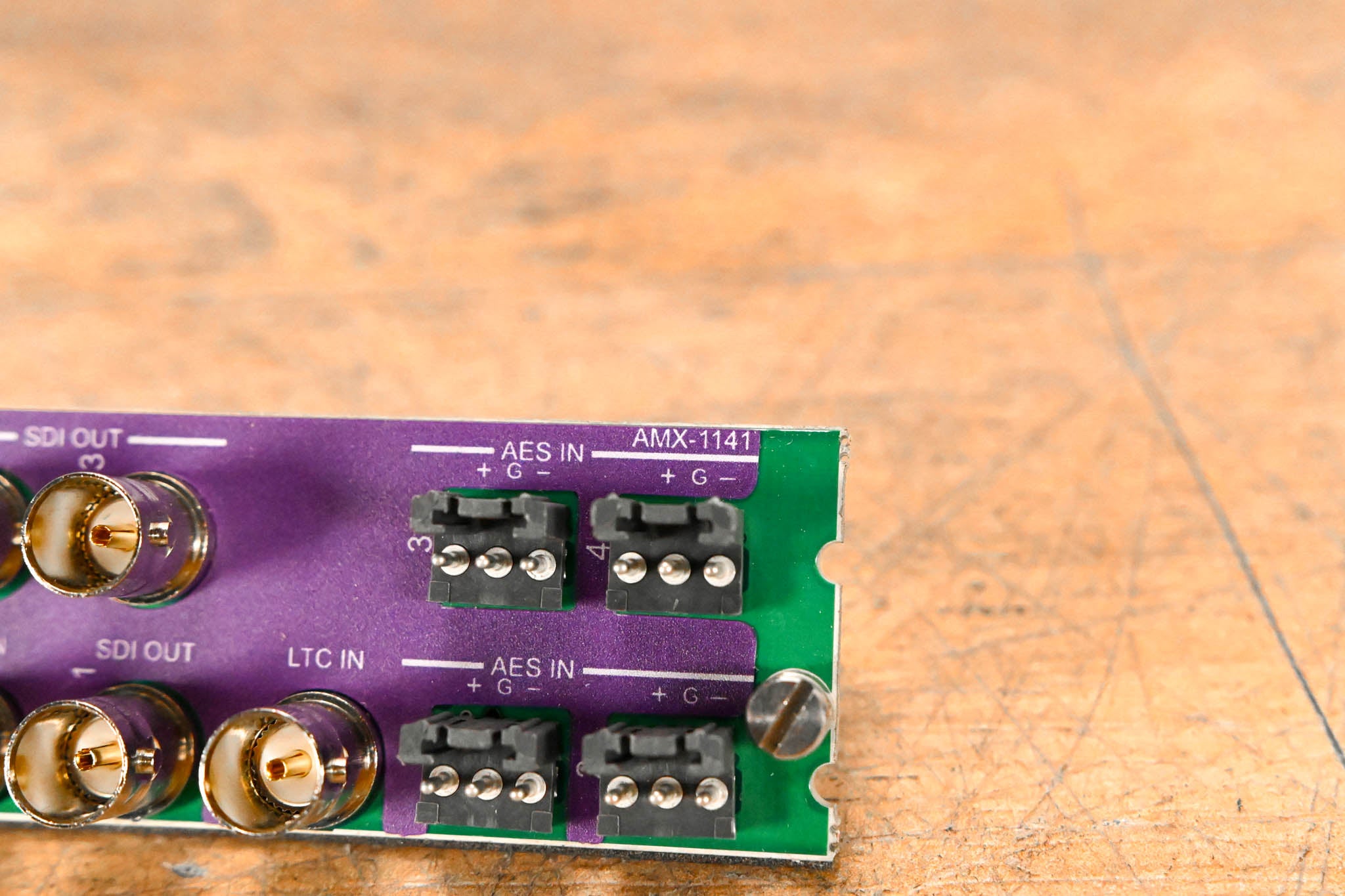Miranda AMX-1141 Rear I/O Module for Densité Frame