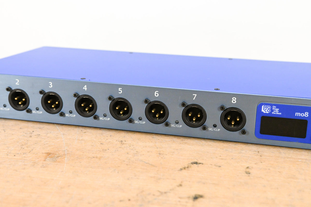 ProCo Momentum mo8 Digital Snake System (NO POWER SUPPLY)