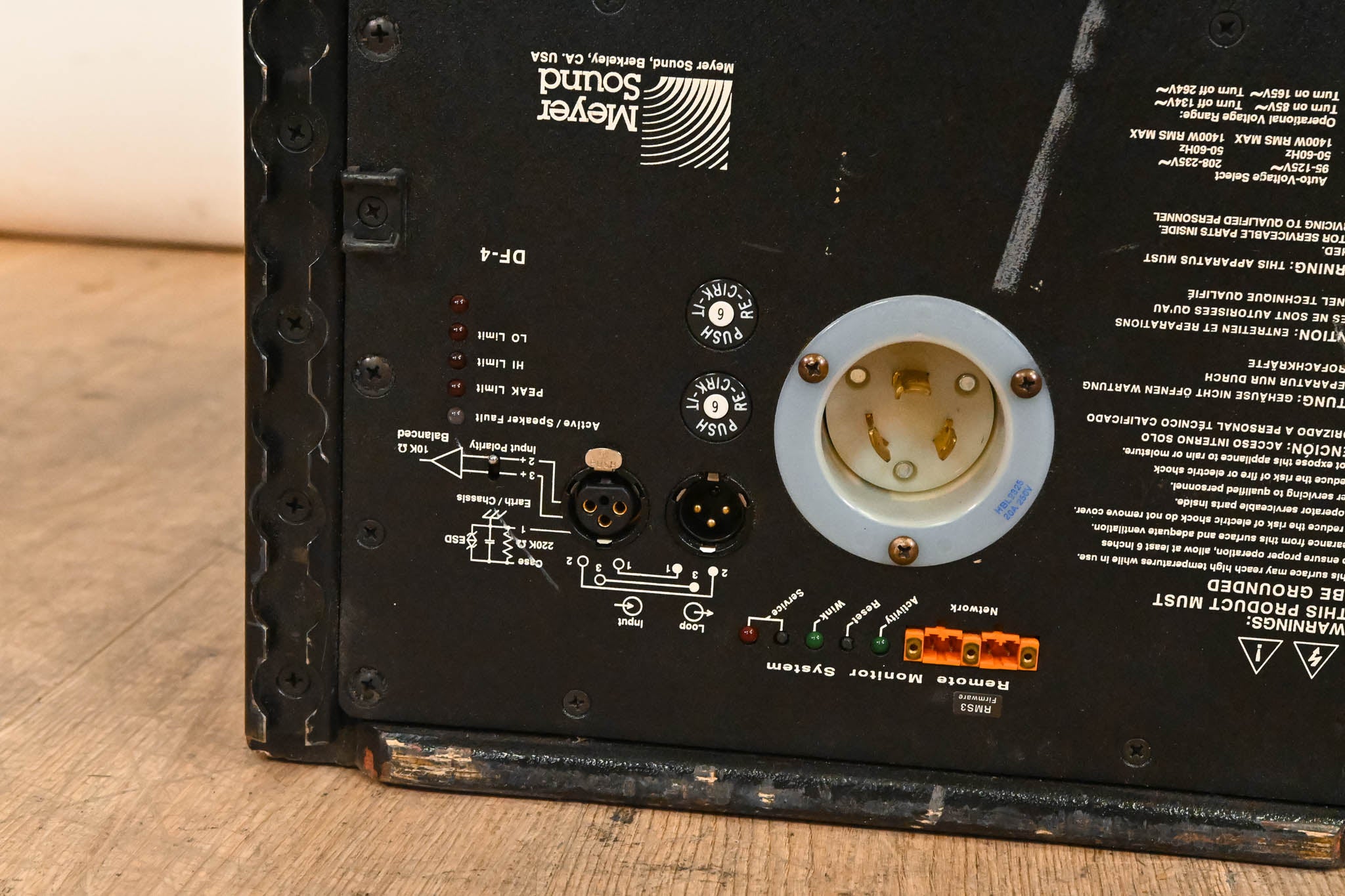 Meyer Sound DF-4 Medium-Throw Down Fill Self-Powered Loudspeaker