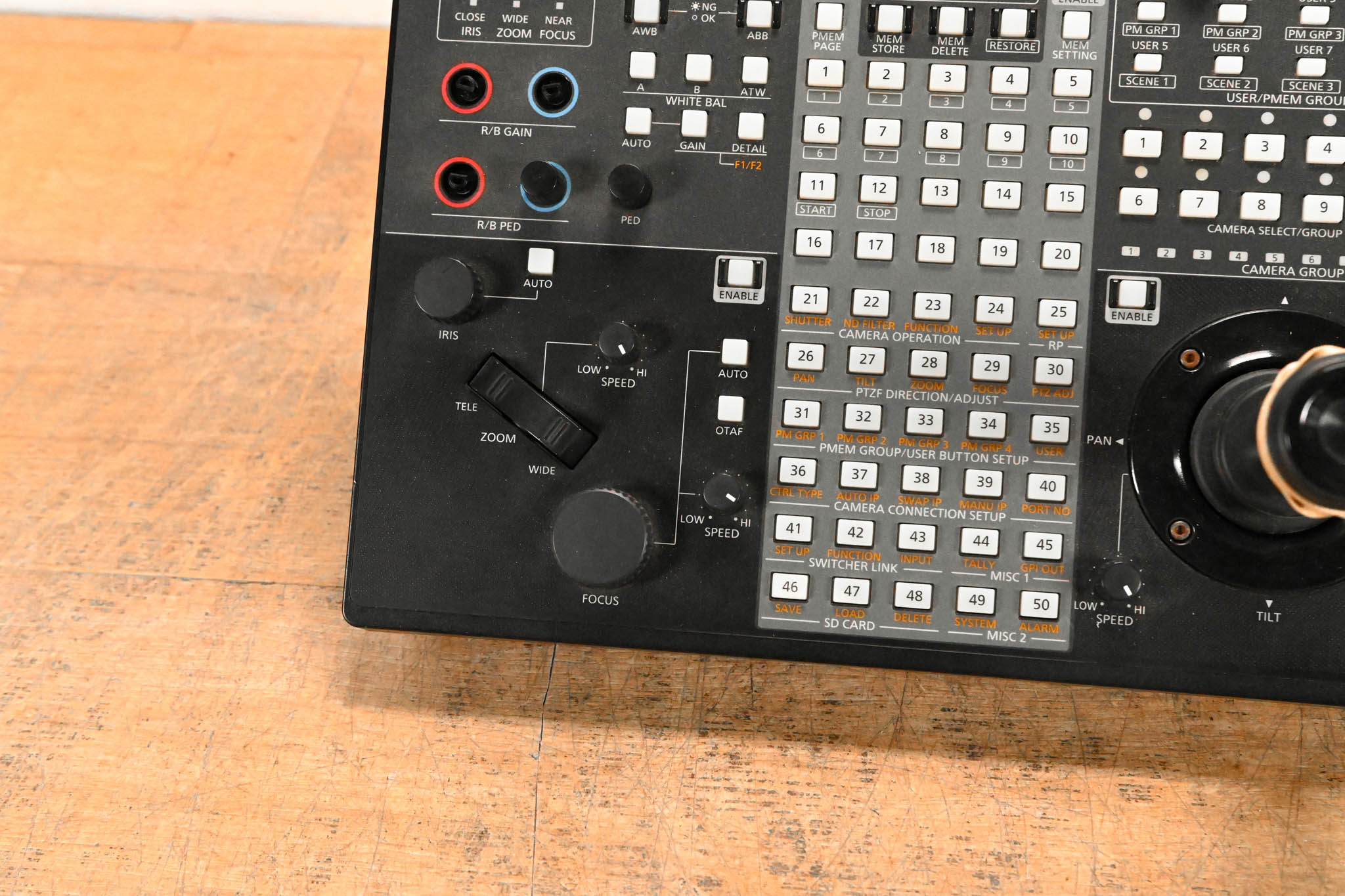 Panasonic AW-RP120G Remote Camera Controller (NO POWER SUPPLY)