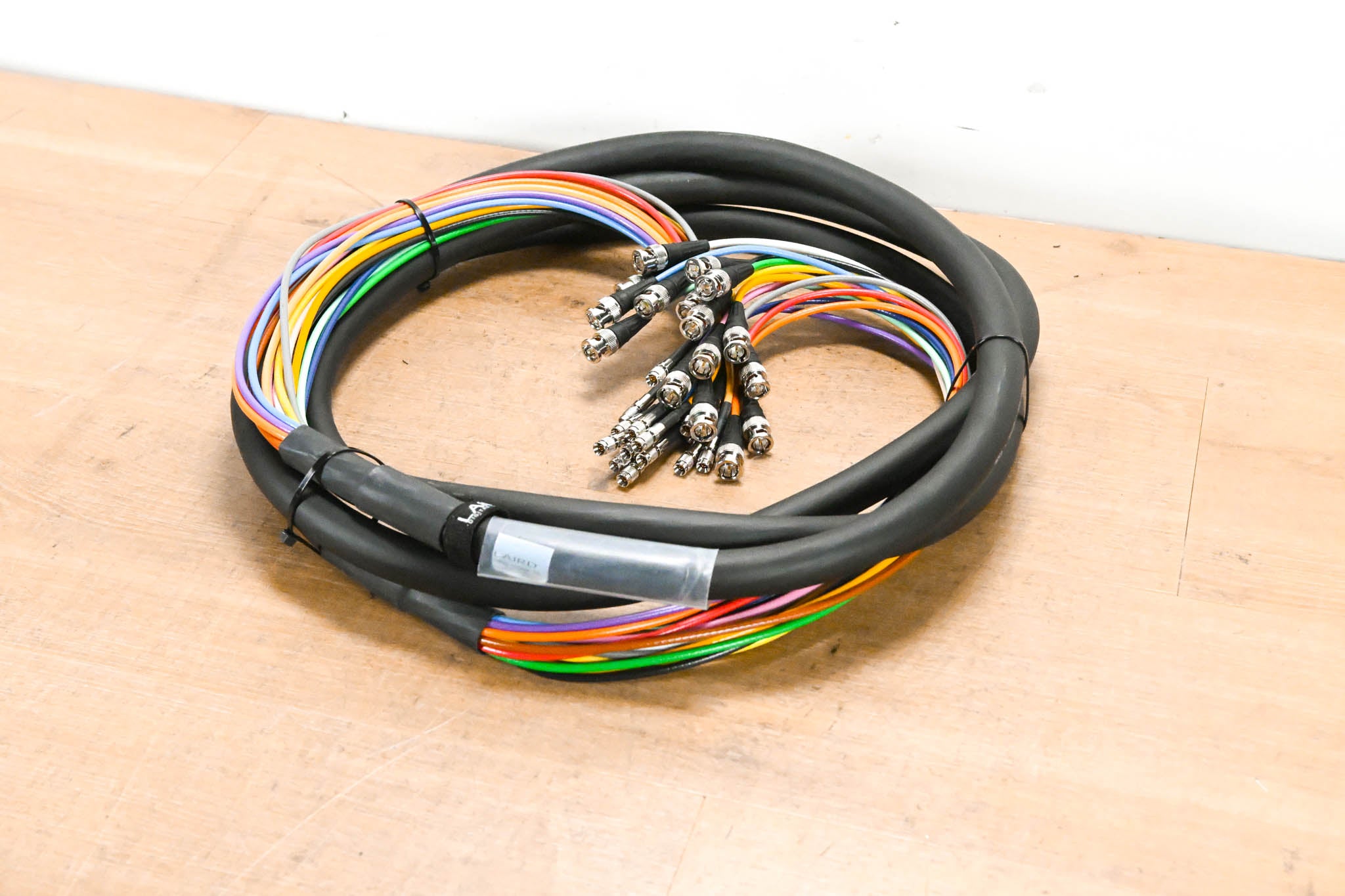 Laird Gepco VS16230 3G/HD-SDI 16-Channel Video Adapter Snake Cable - 15'
