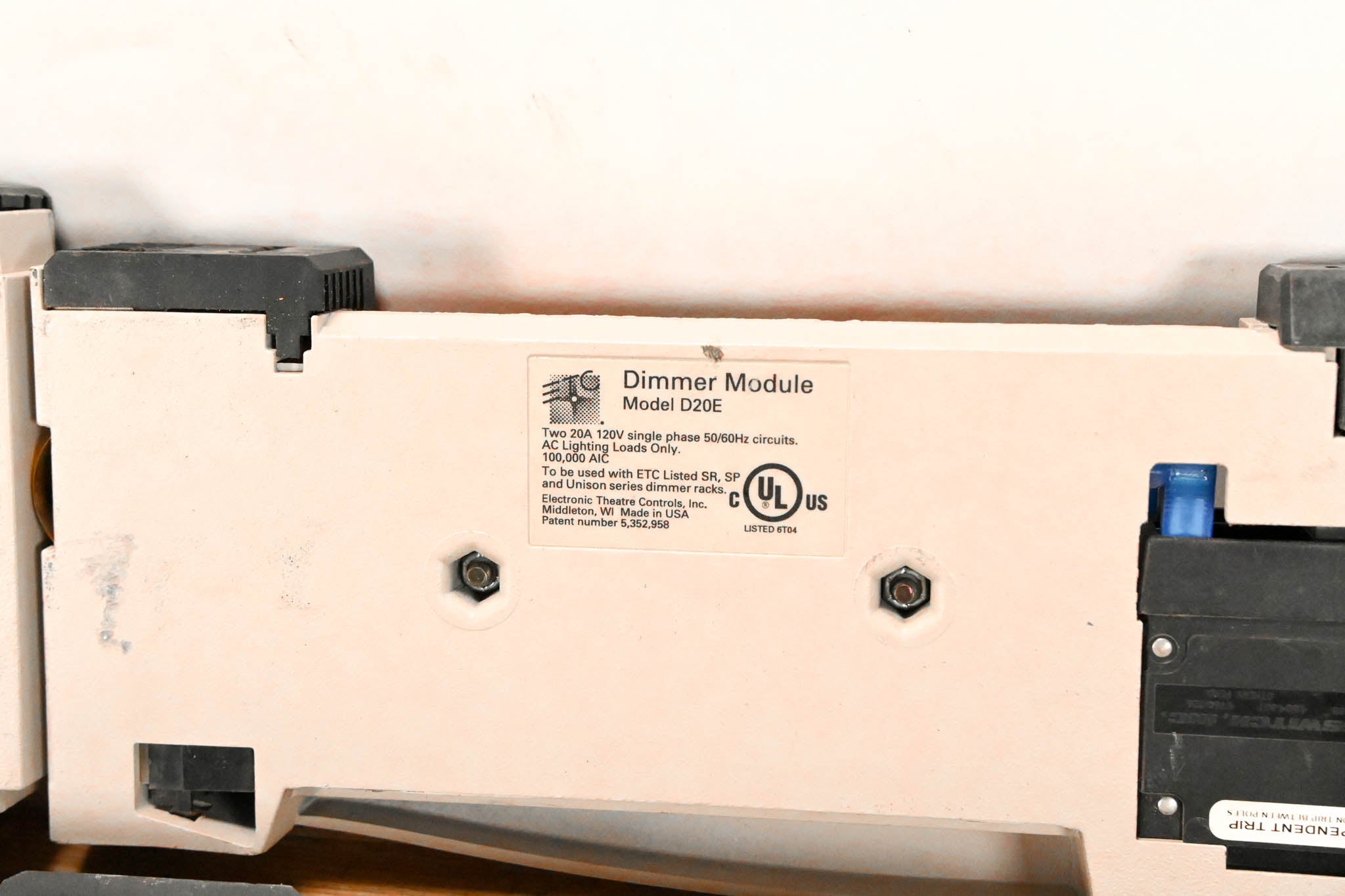ETC D20E Dual 20A Dimmer Module (Pack of 4)