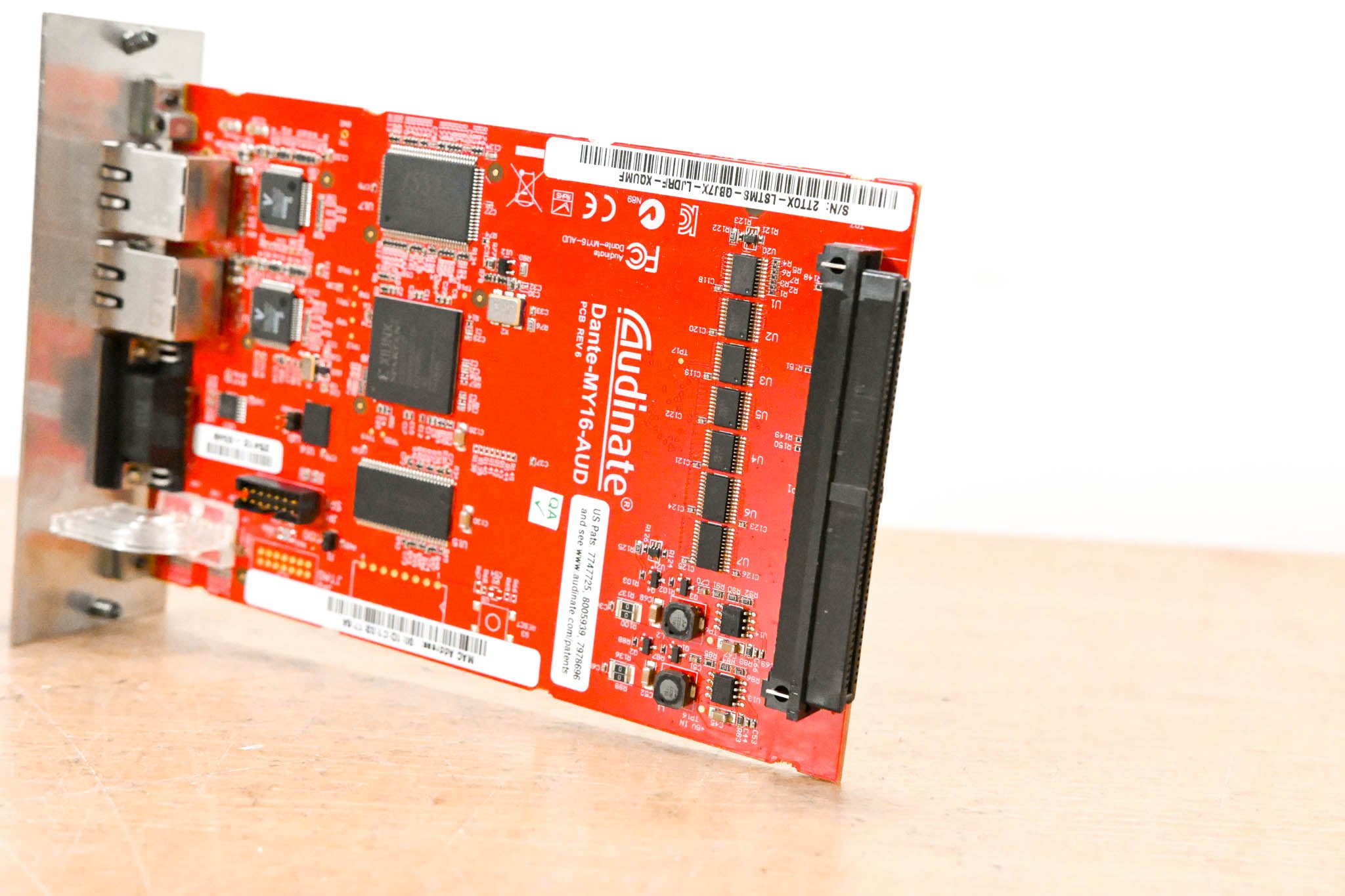 Audinate Dante-MY16-AUD 16-Channel Dante Network I/O Card