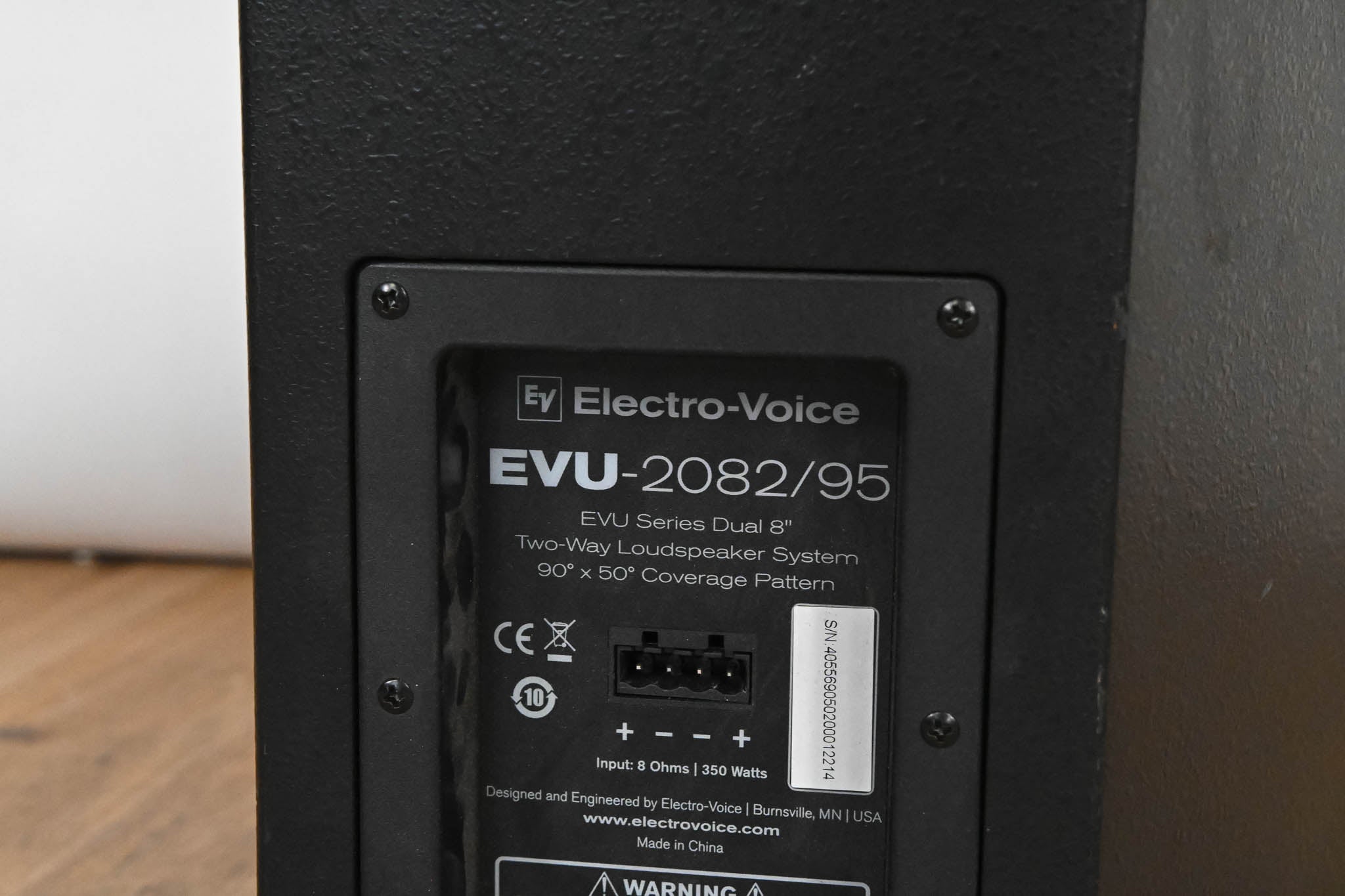 Electro-Voice (EV) EVU-2082/95 Ultracompact 2‑Way Loudspeaker