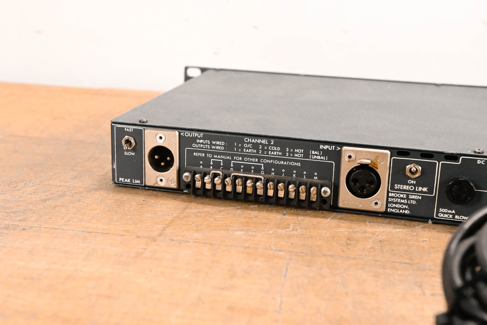 BSS DPR-402 Two-Channel Compressor/Limiter/De-Esser