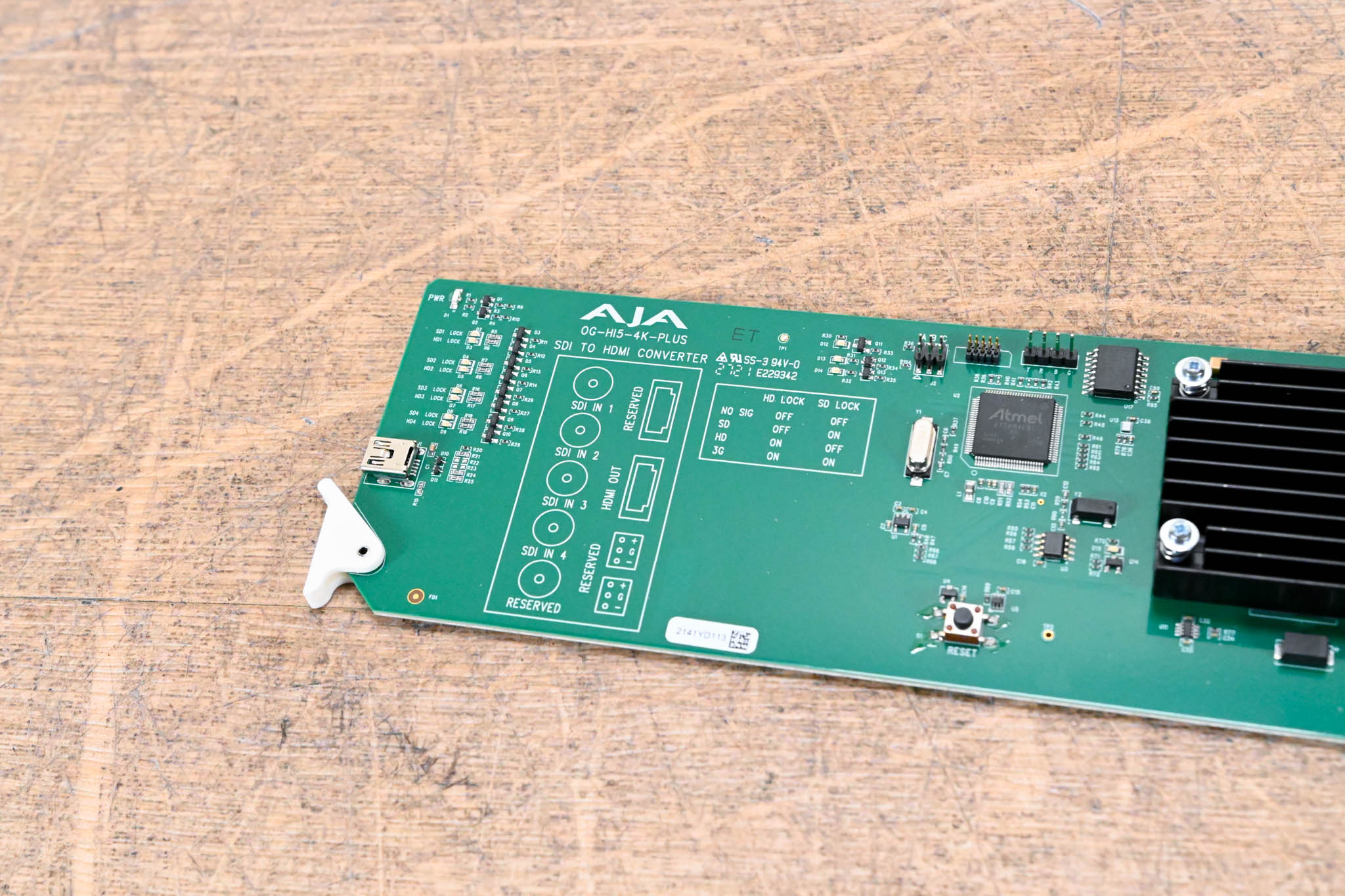 AJA OG-HI5-4K-PLUS openGear SDI to HDMI Converter