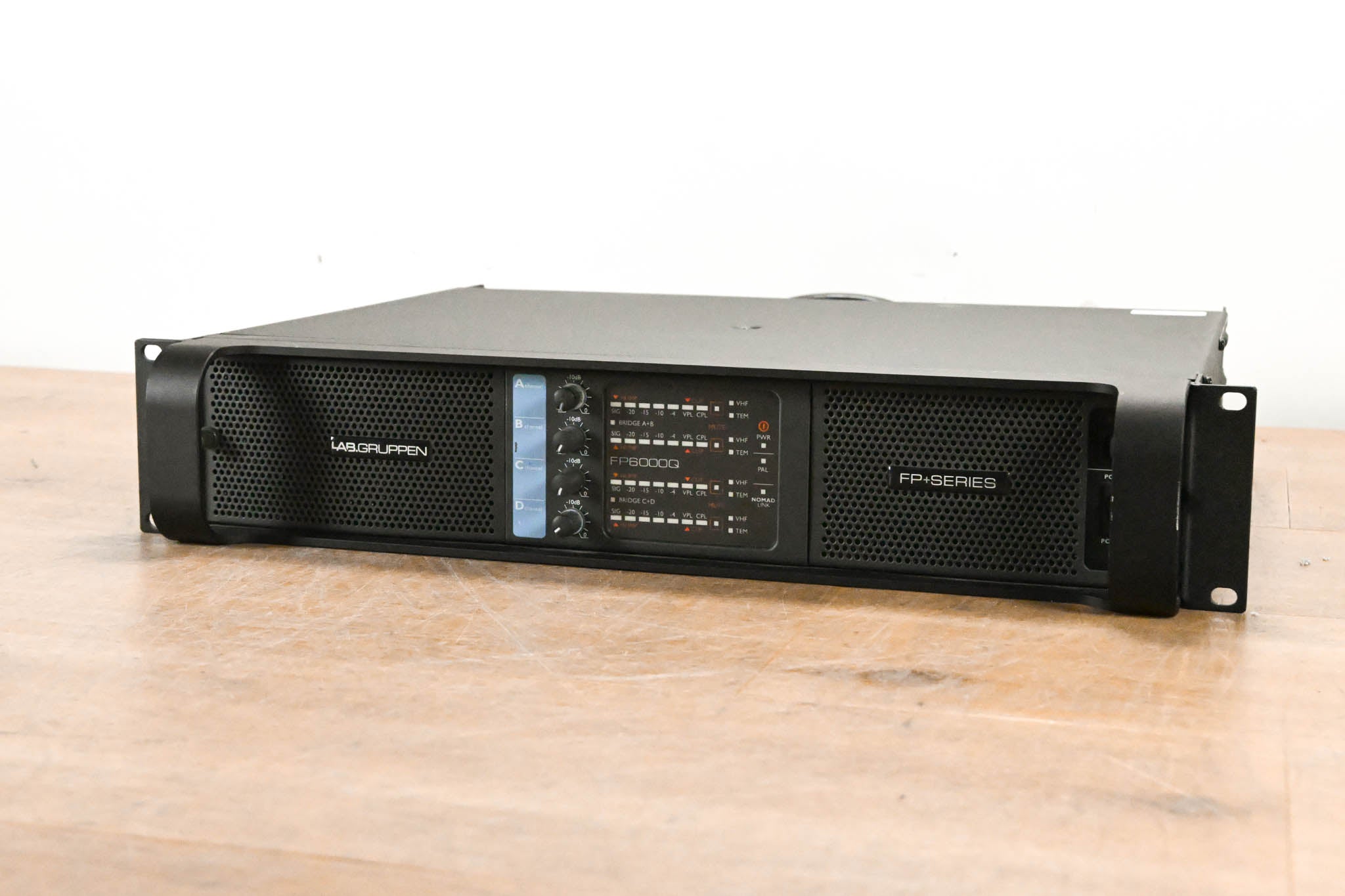 Lab Gruppen FP6000Q 6000W Four-Channel Power Amplifier