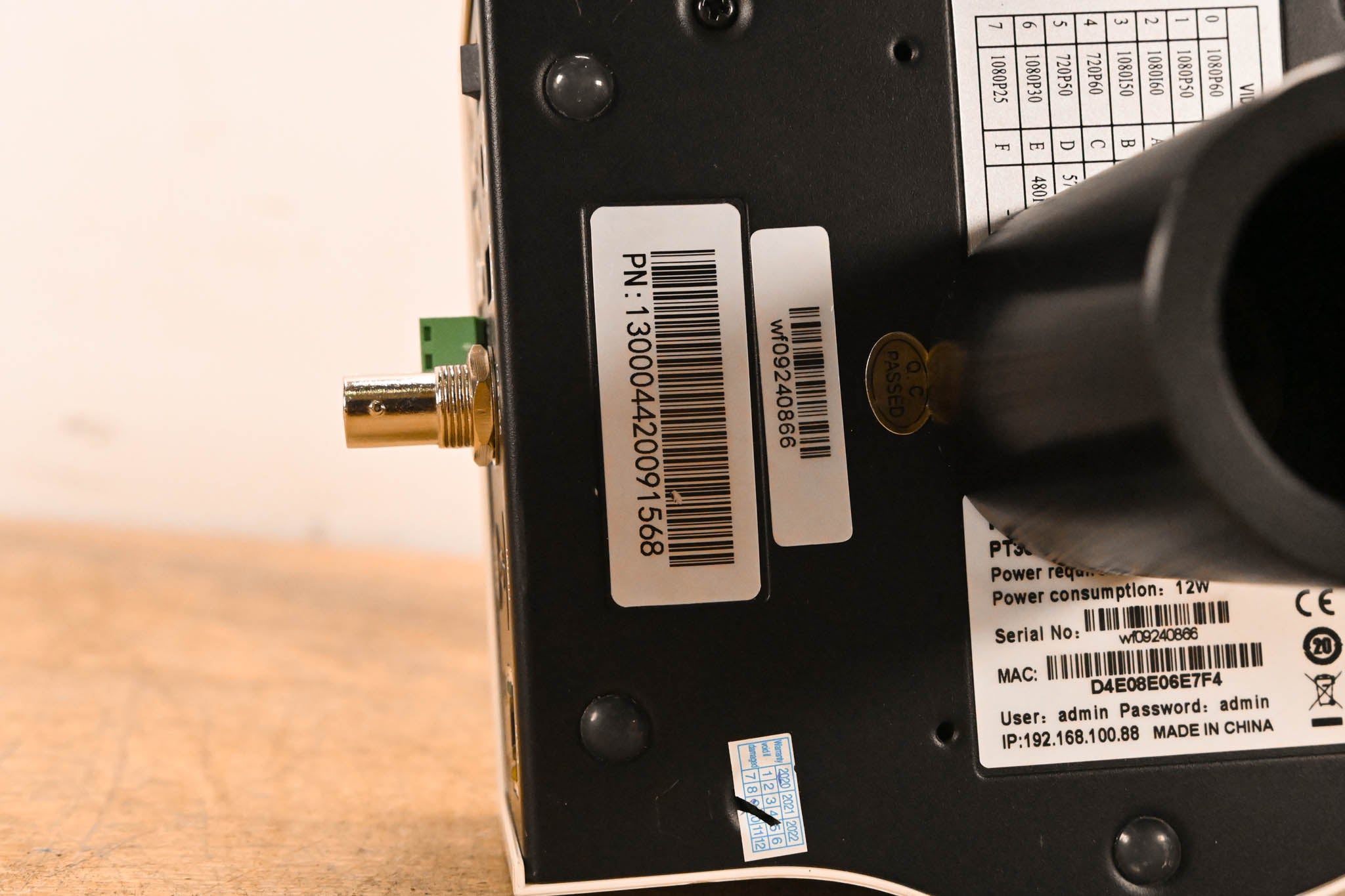 PTZOptics PT30X-SDI-WH-G2 30X-SDI Gen 2 PTZ Camera (NO POWER SUPPLY)