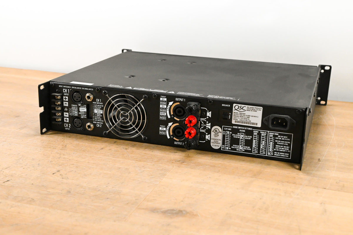 QSC RMX2450 2-Channel Power Amplifier