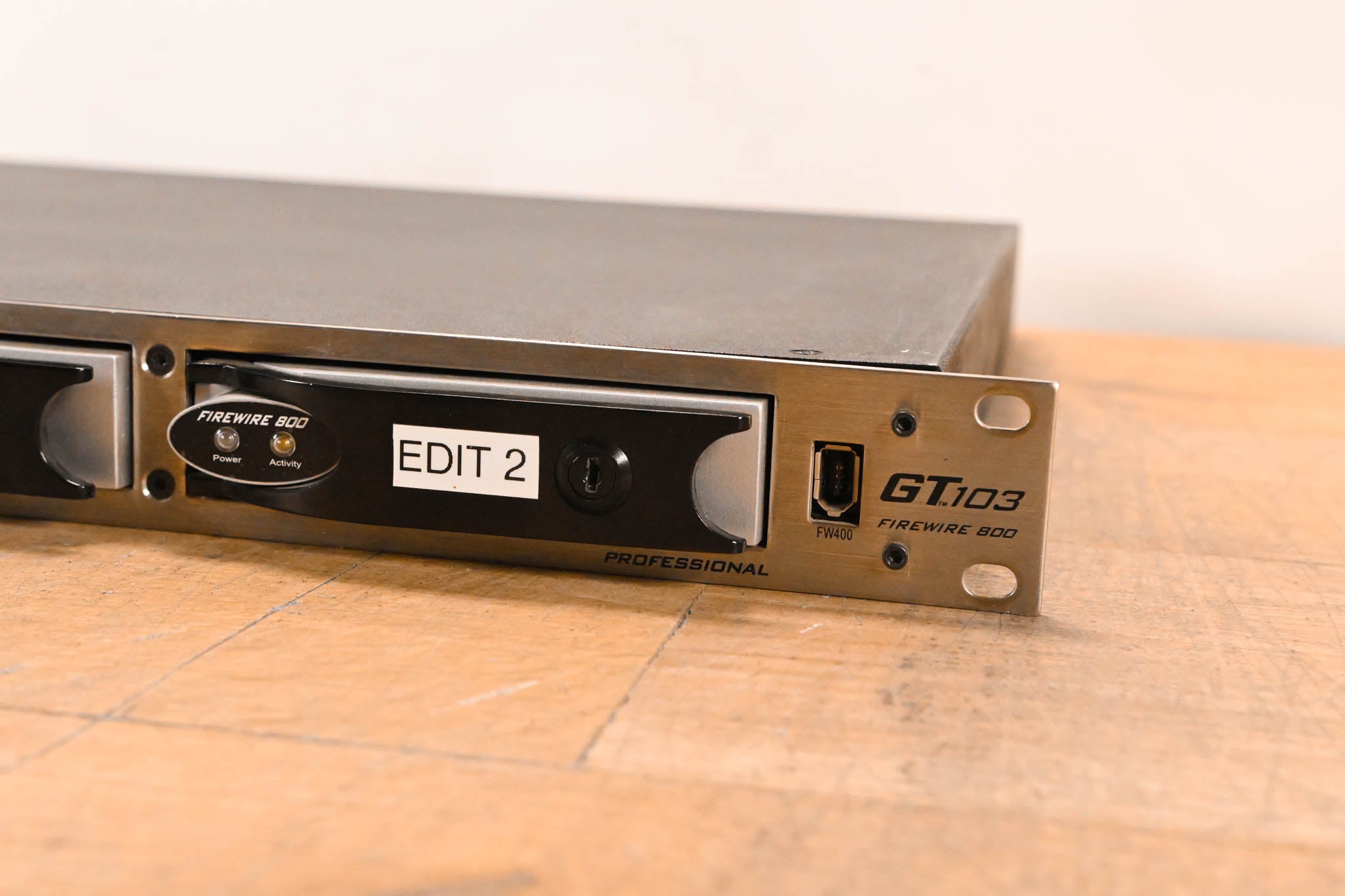 Glyph GT103 Firewire 800 3 Bay Hard Drive Docking Station (NO KEYS)