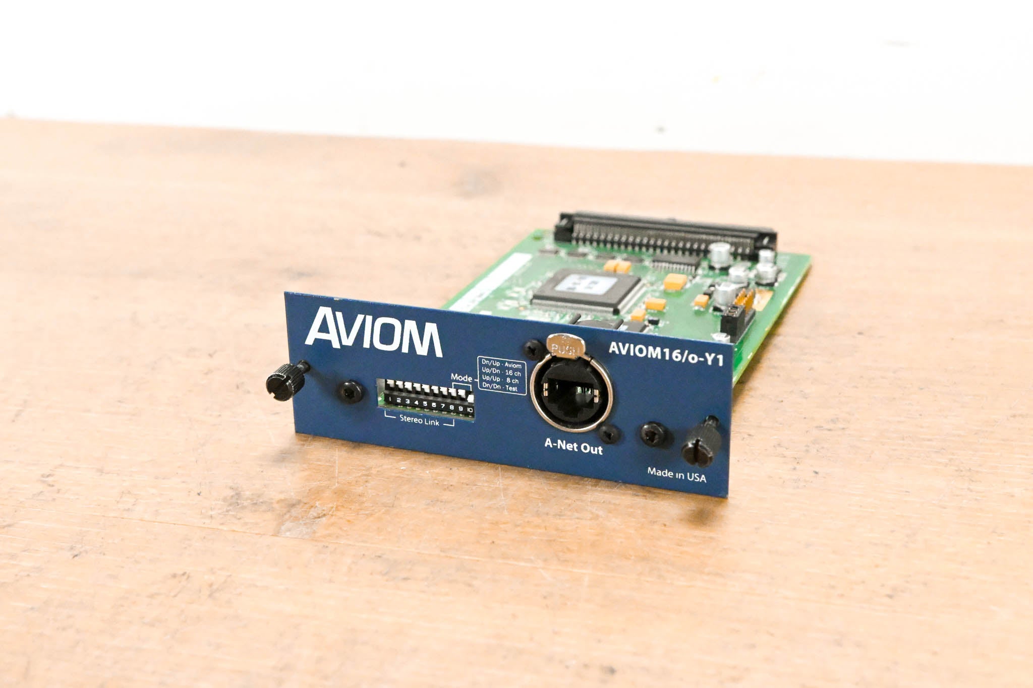 Aviom 16/o-Y1 A-Net Card for Yamaha Digital Products