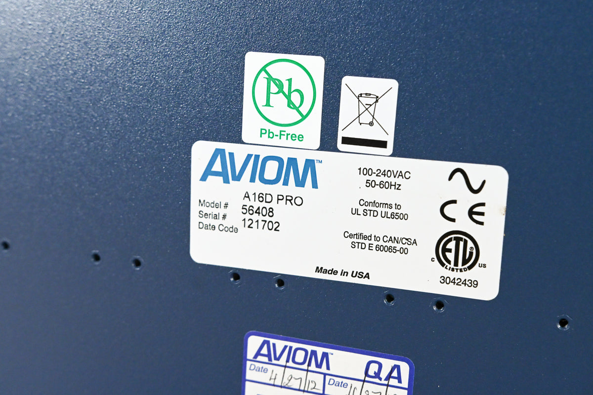 Aviom A-16D Pro A-Net Distributor