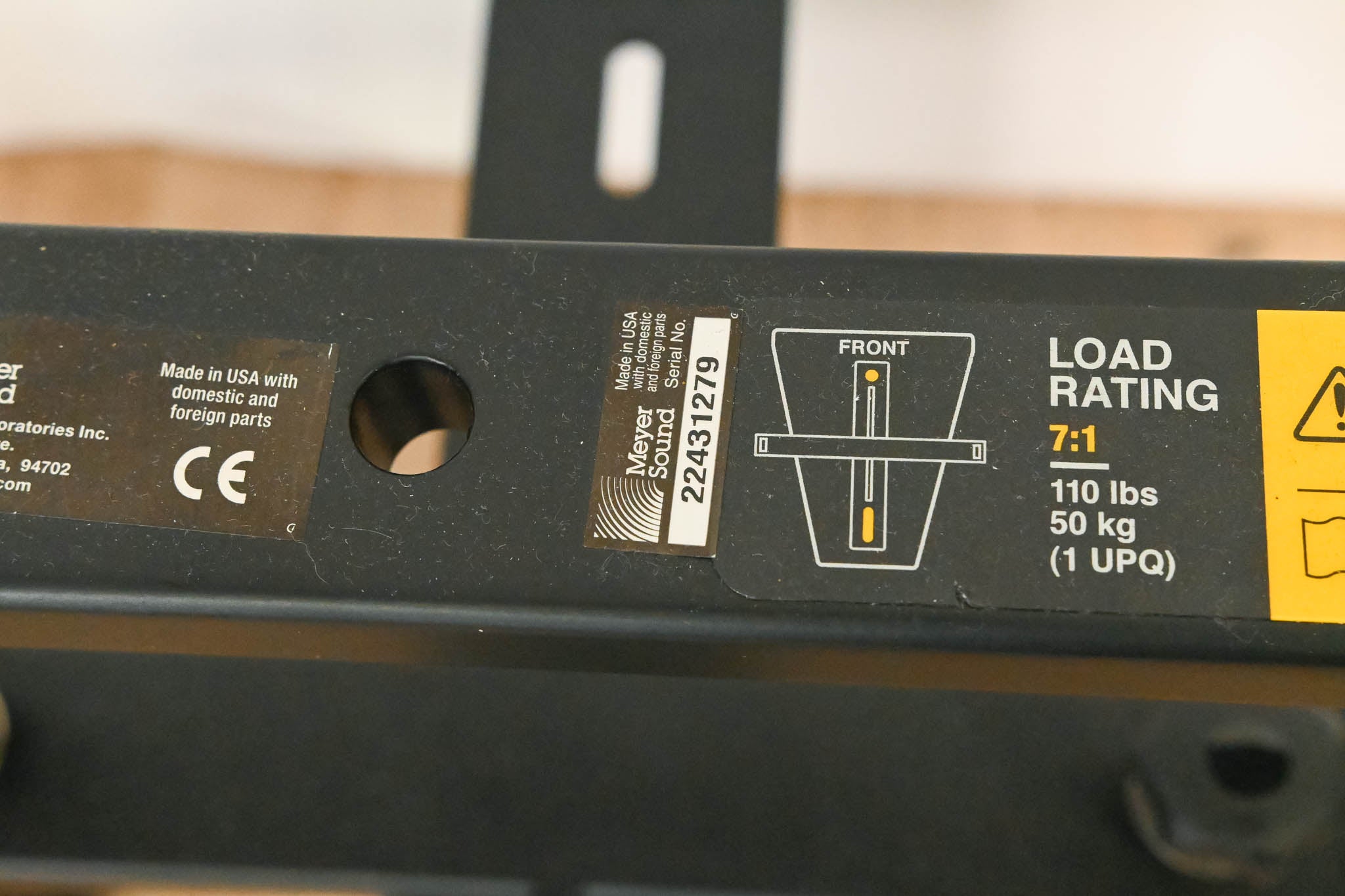 Meyer Sound MYA-UPQ Mounting Cradle Style Yoke for UPQ Speaker