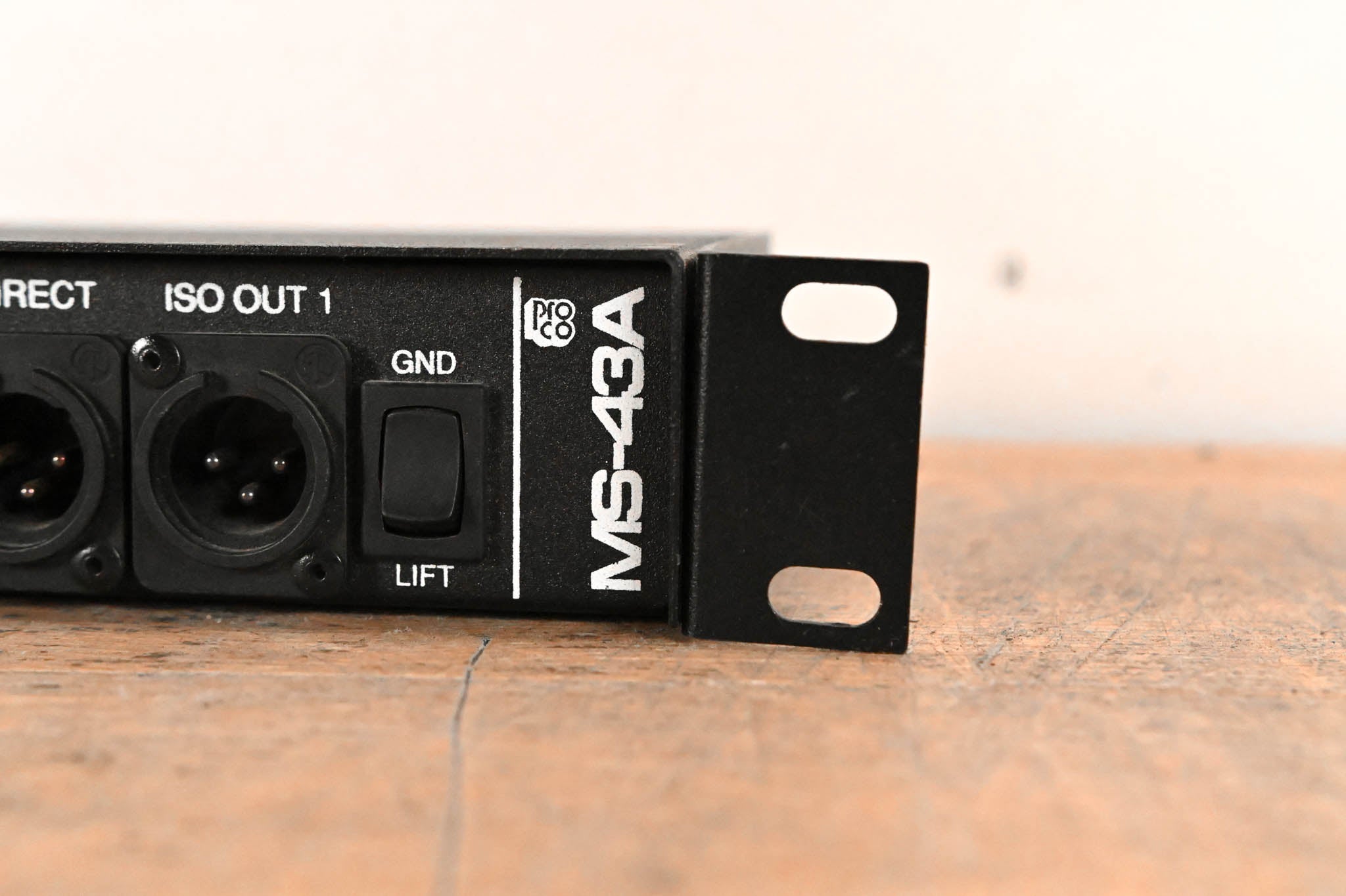 ProCo MS-43A Four-Channel Three Way Mic Splitter