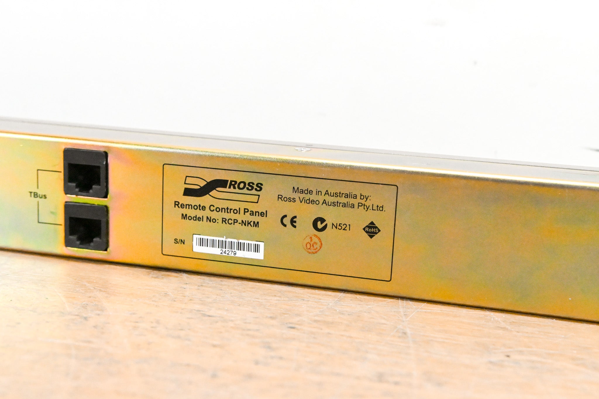 Ross RCP-NKM 1RU Remote Control Panel (NO POWER SUPPLY)