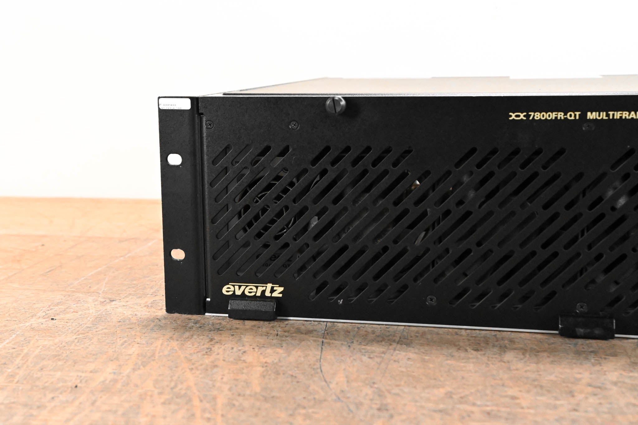 Evertz 7800FR 3RU Rackmount MultiFrame with Cards