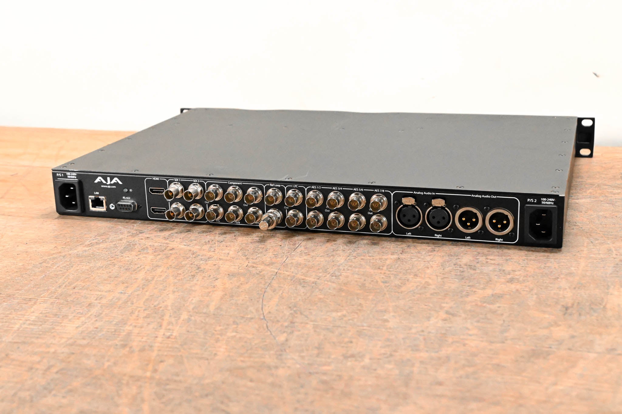 AJA Ki Pro Rack Video Recorder and Player with one 256GB KiStor Module