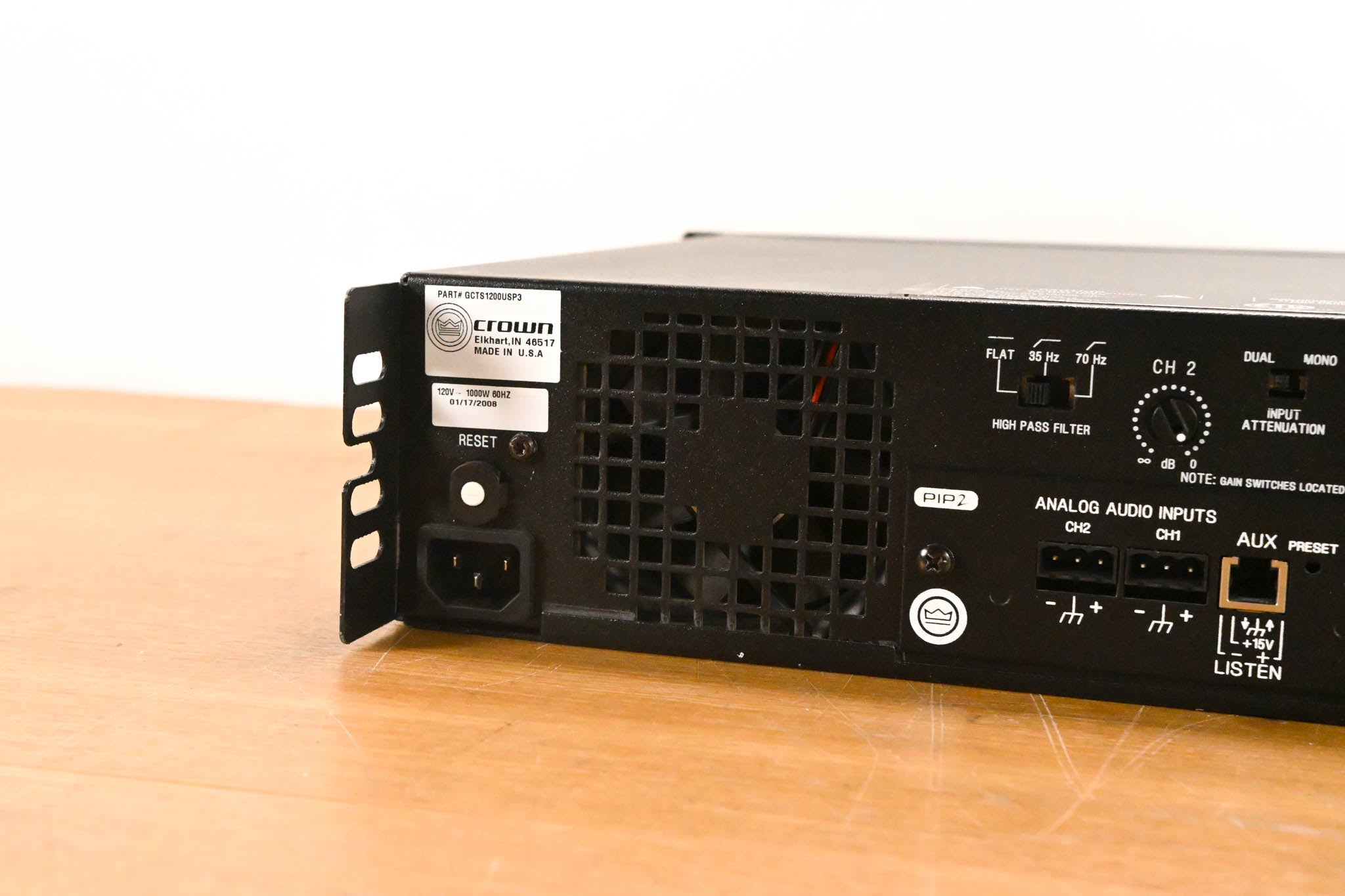 Crown CTs 1200 Two-Channel 600W Power Amplifier