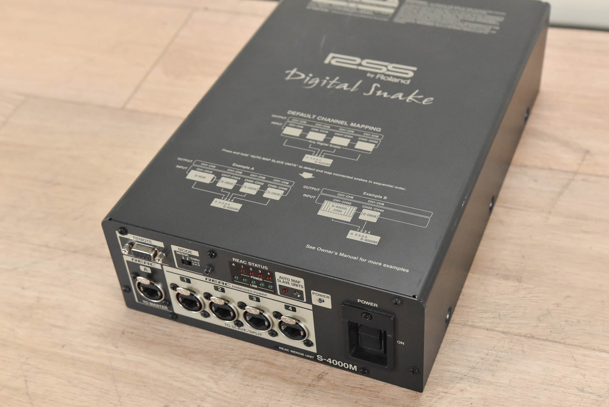 Roland S-4000M REAC Merge Unit