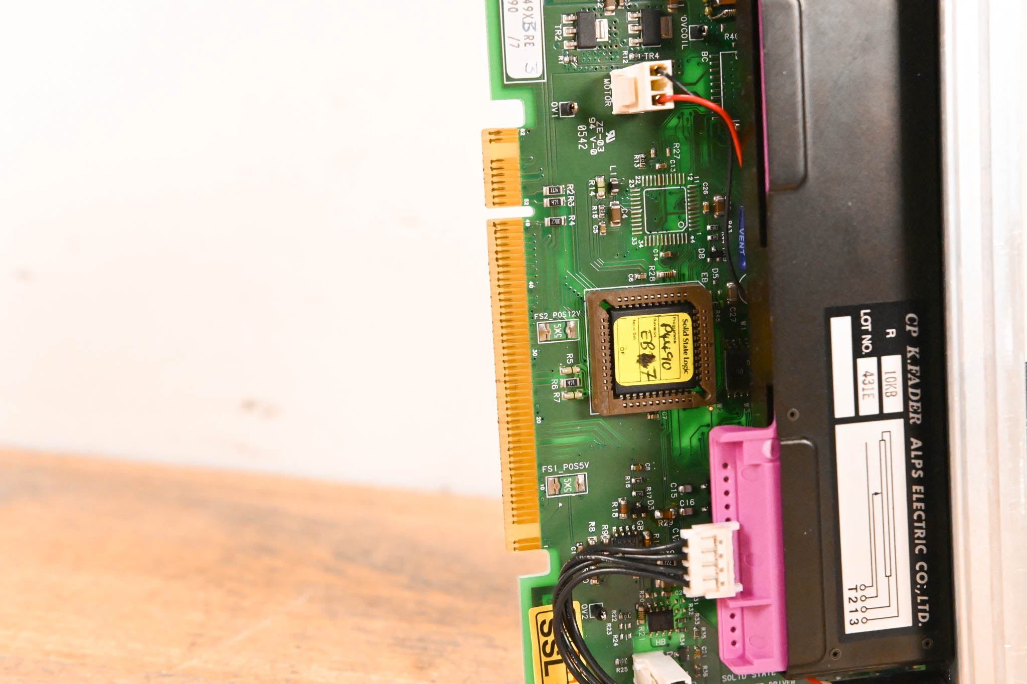 Solid State Logic C300 HD Motorized Fader Module – ALPS K-Fader Assembly