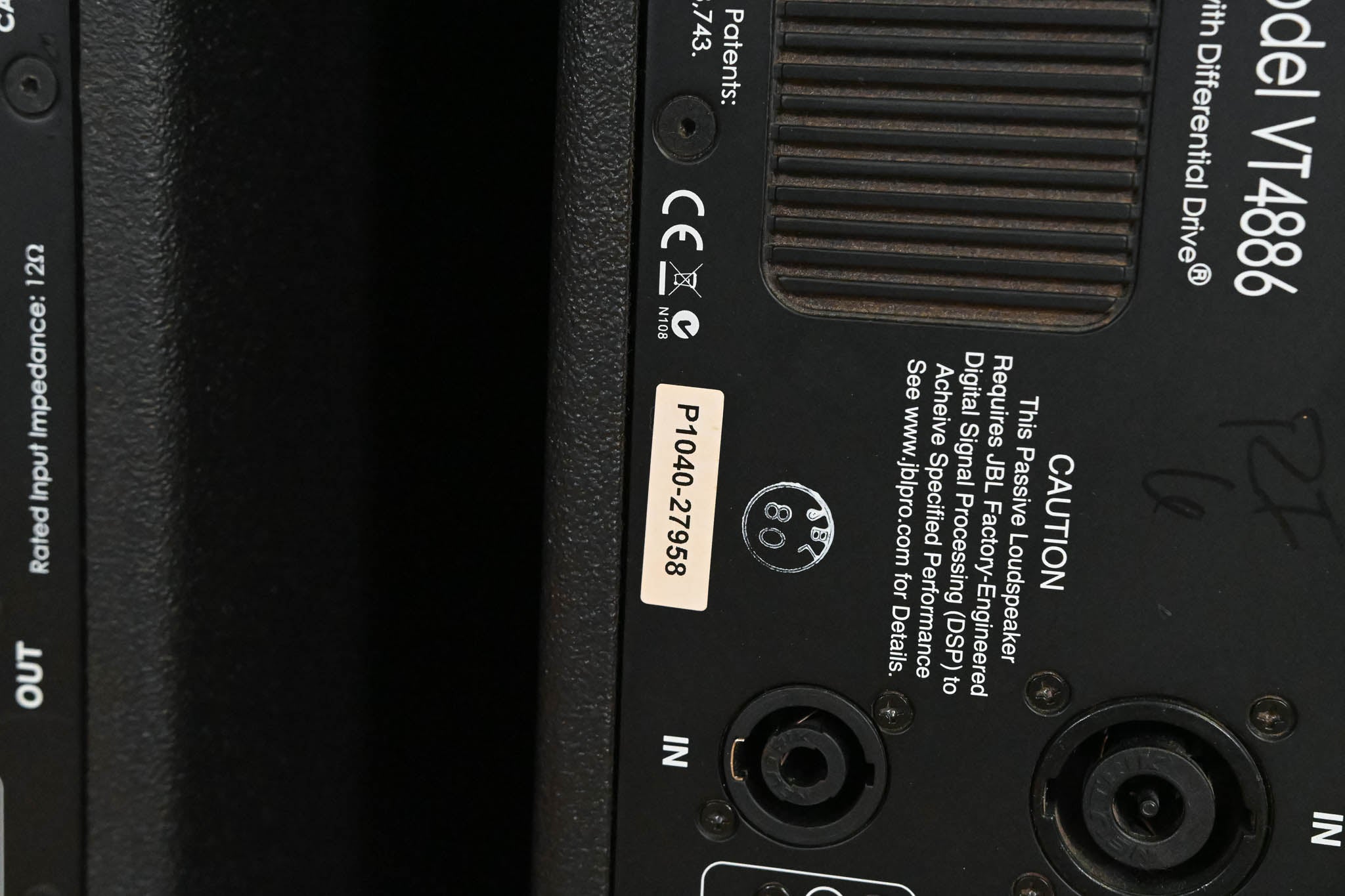 JBL VT4886 Dual 6.5" Passive Compact Line Array Loudspeakers (PAIR)