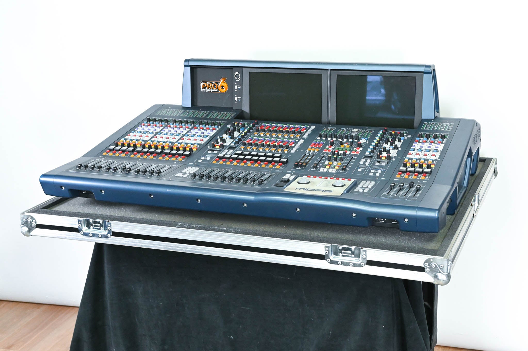 Midas PRO6 64-Channel Digital Console with Road Case and DL371 Engine