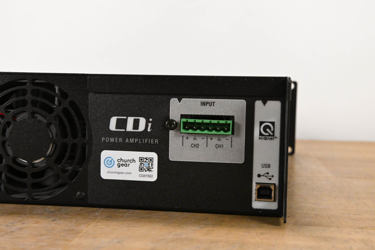 Crown CDi 2000 2-Channel 800W 70V Power Amplifier