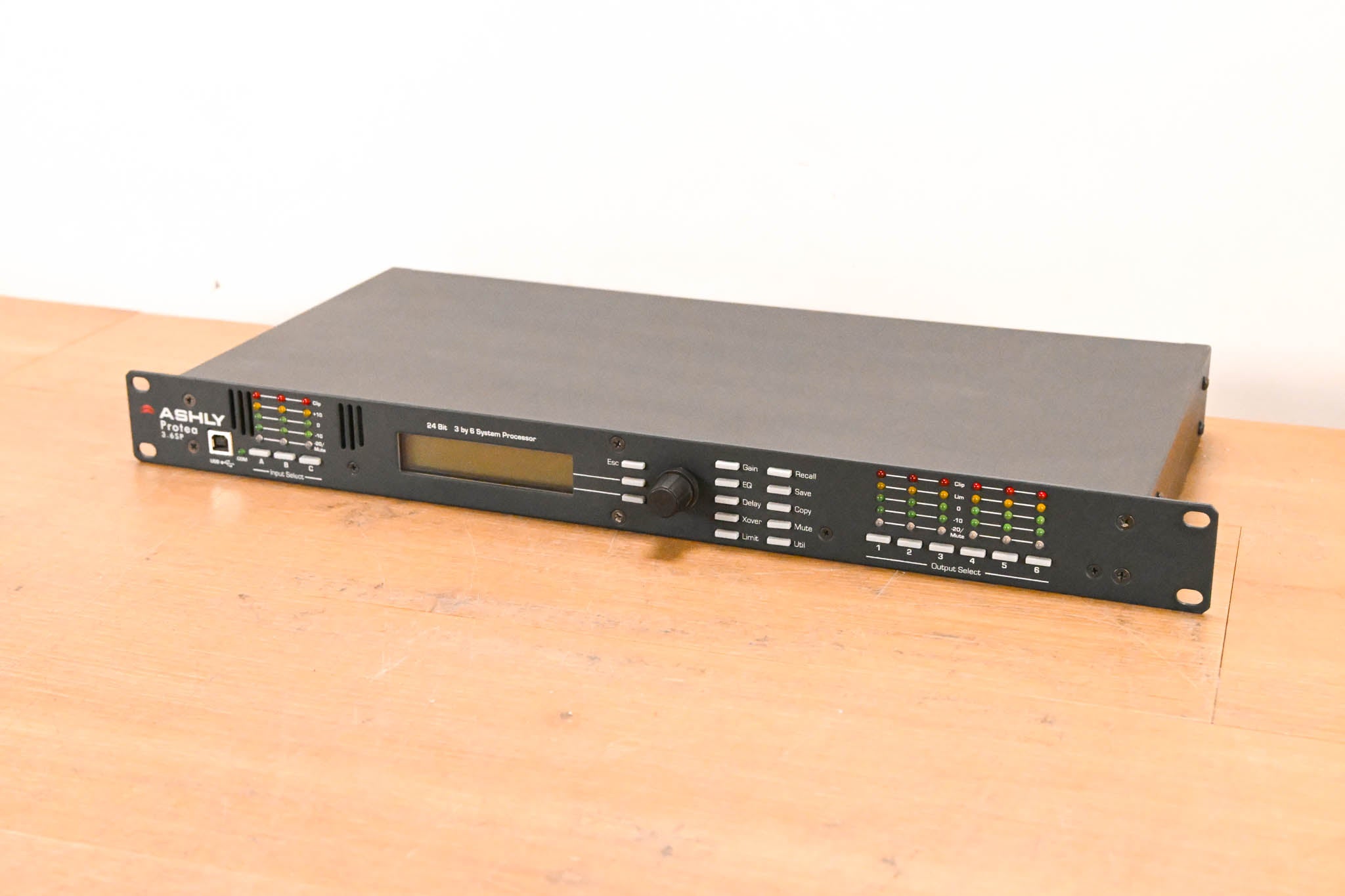 Ashly Protea 3.6SP 3-Input, 6-Output Digital Speaker Processor