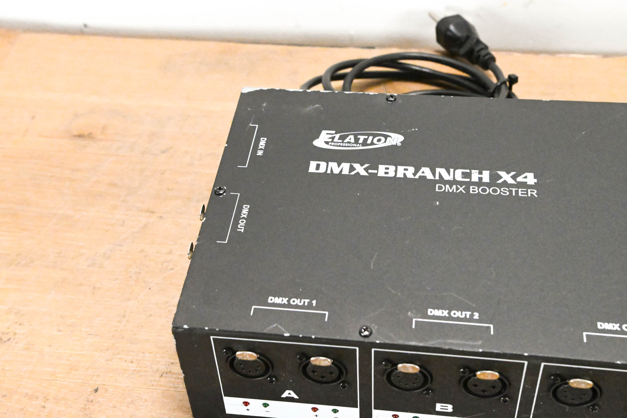 Elation DMX-Branch/4 4-Way 3-pin and 5-pin DMX Distributor
