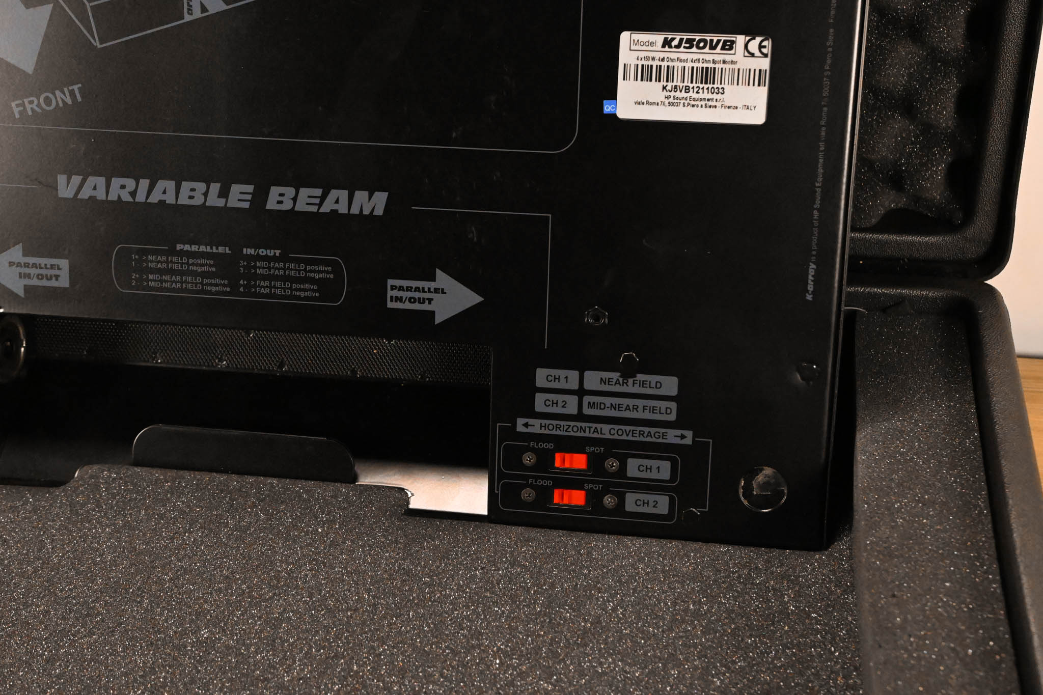 K-Array KJ50VB  Low-Profile Variable Beam Speaker