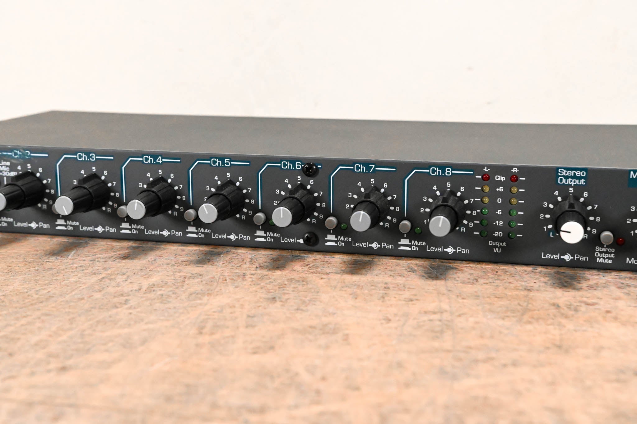 Ashly LX-308B 8-Channel Stereo Line Mixer