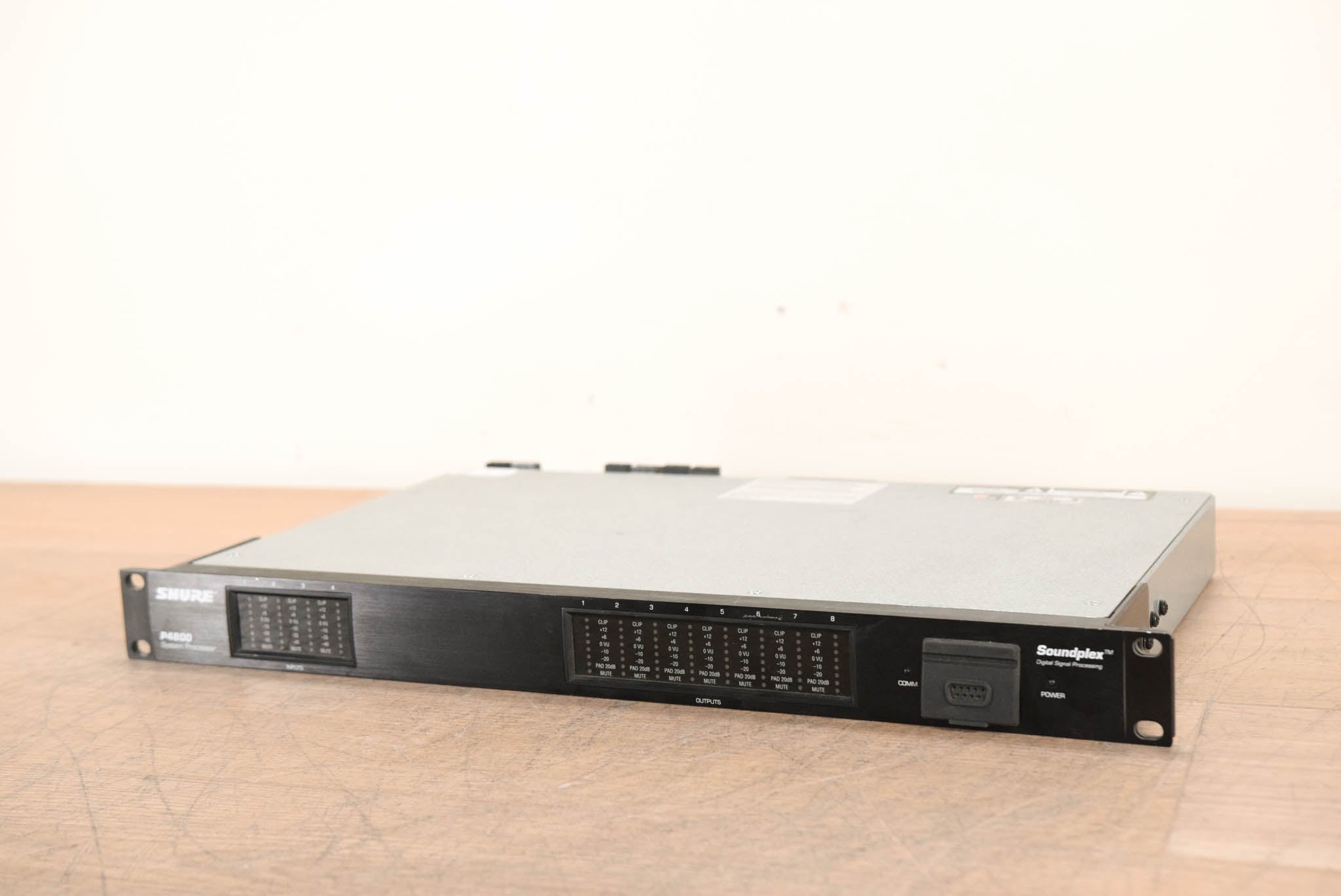 Shure P4800 4x8 Digital Signal Processor