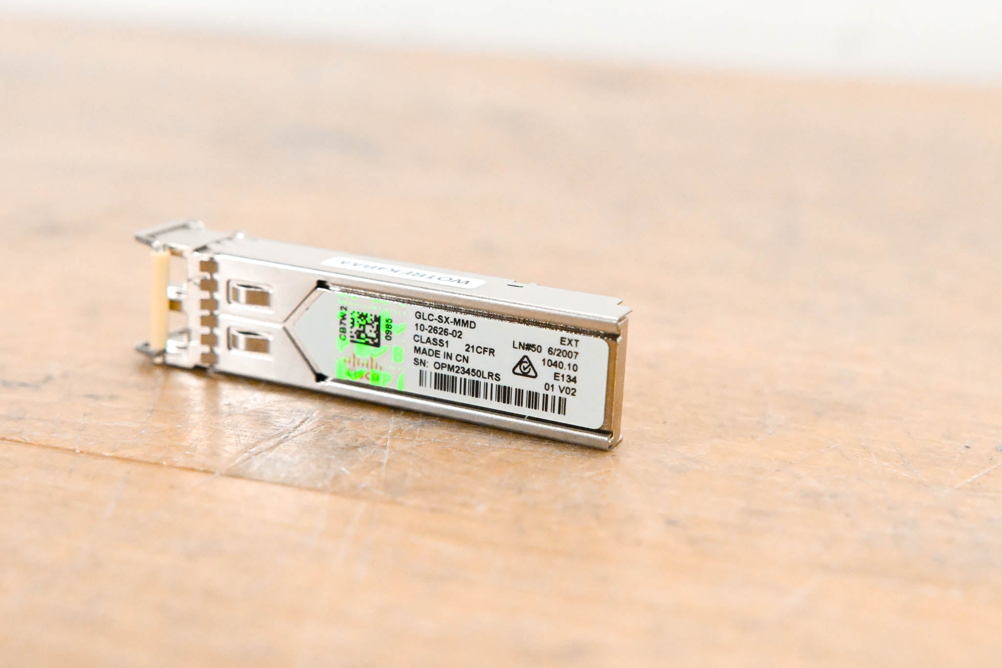 Cisco GLC-SX-MMD Multimode SFP Transceiver Module 10-2626-02