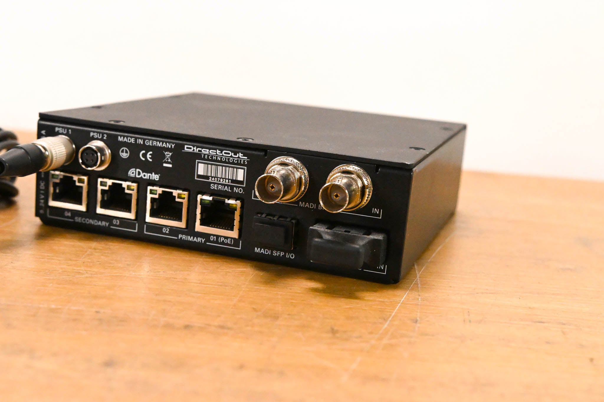DirectOut EXBOX.MD Dante / MADI Converter