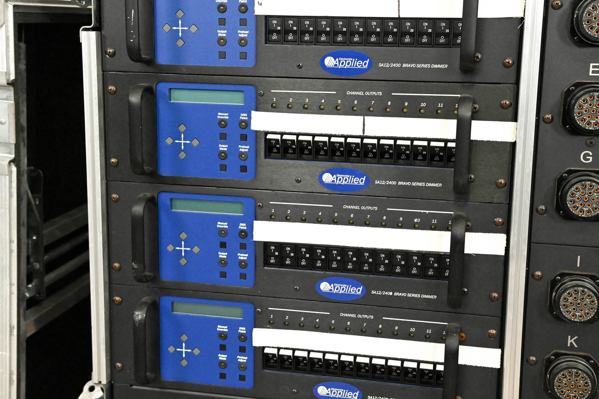 Applied Electronics 48-Channel Omega Rack SA12/2400 Dimmer Rack