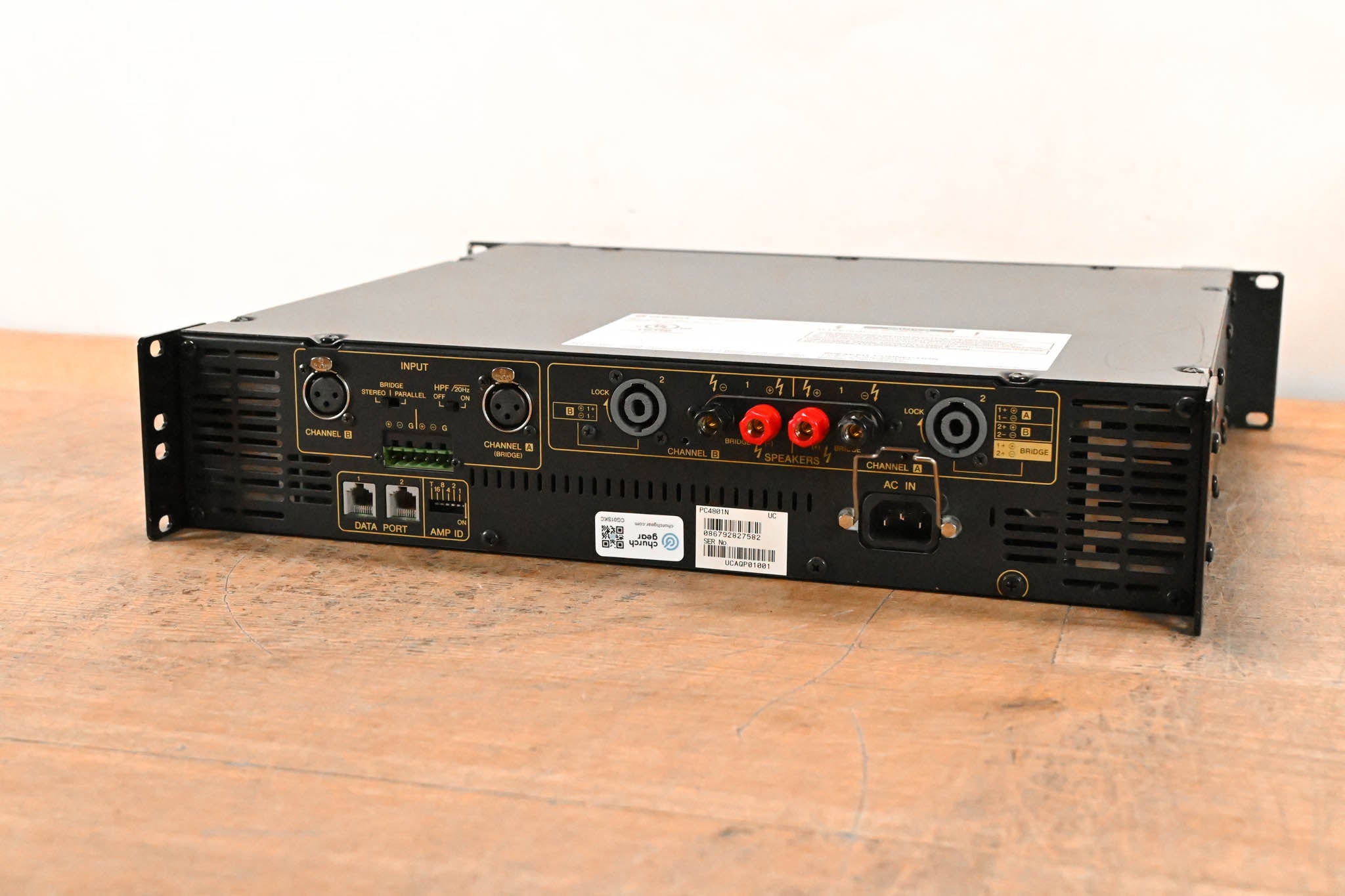 Yamaha PC4801N 2-Channel 475W Power Amplifier