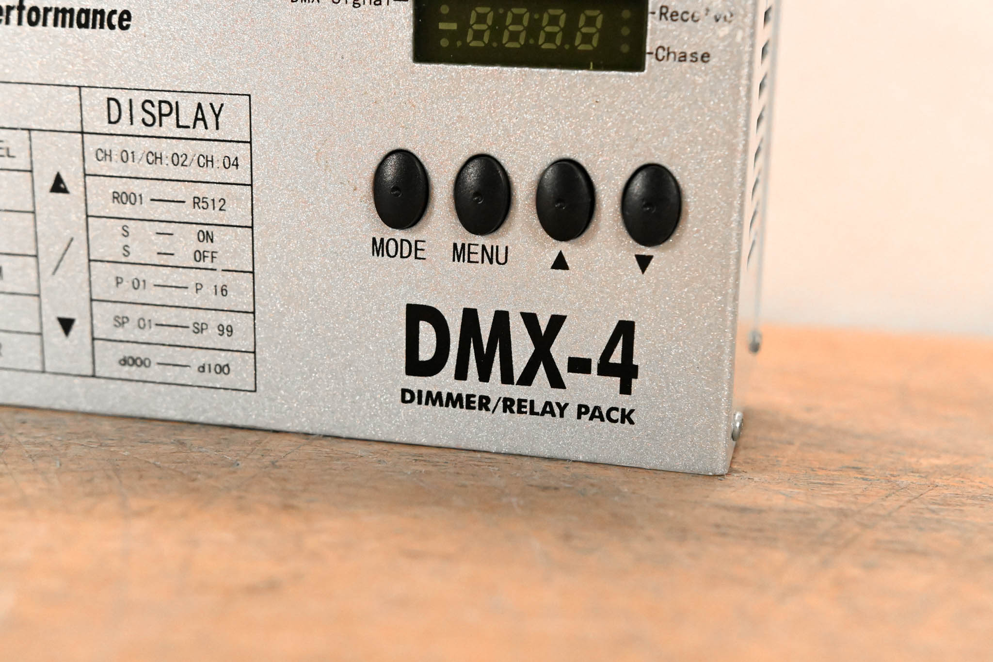 Chauvet DMX-4 4-Channel DMX Dimmer/Relay Pack