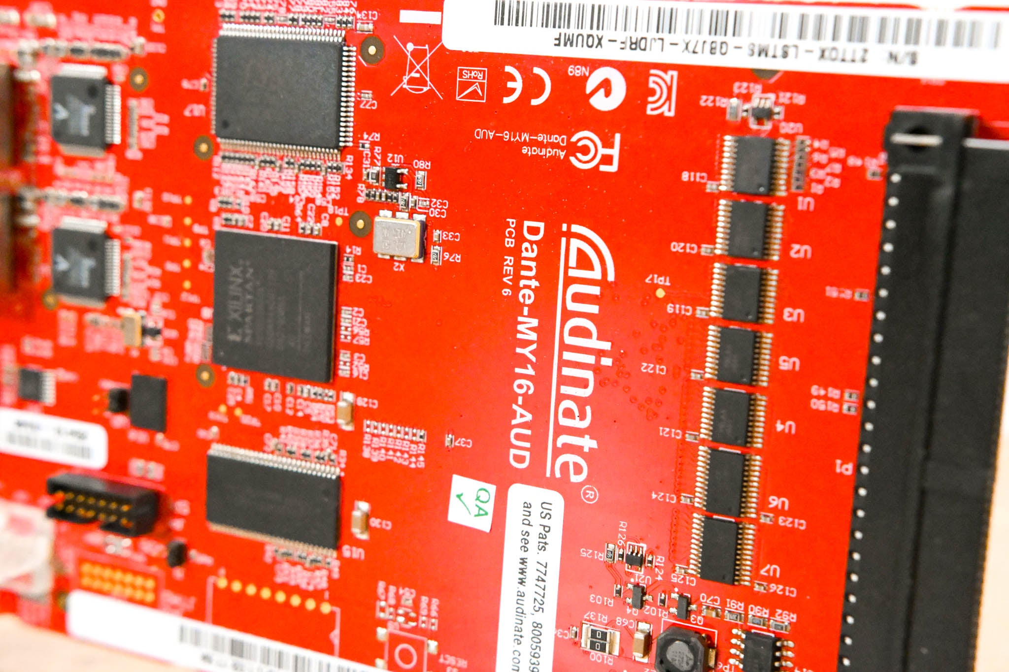 Audinate Dante-MY16-AUD 16-Channel Dante Network I/O Card