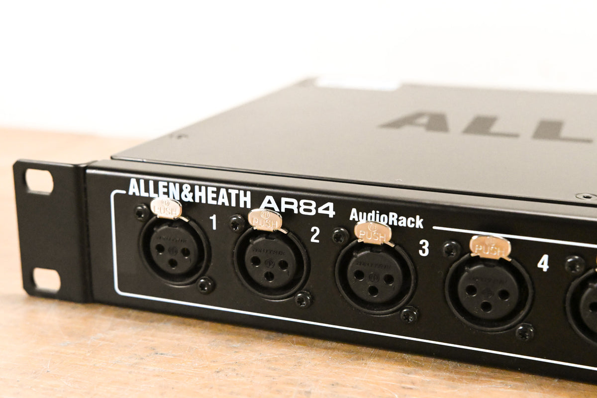Allen & Heath AR84 8in / 4out Expansion AudioRack for GLD and Qu Mixers