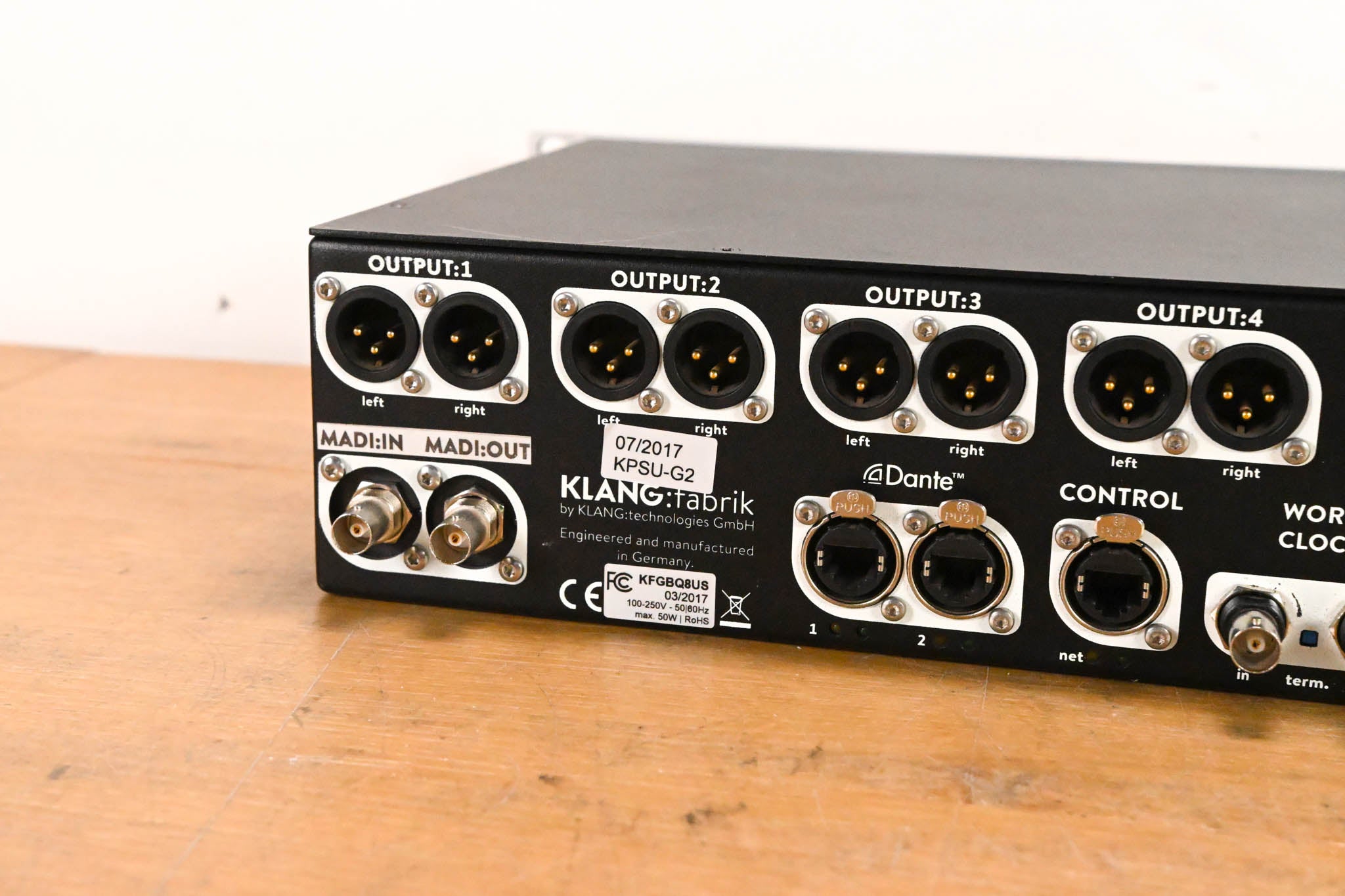 Klang Fabrik 3D In-Ear Monitoring Solution - Dante