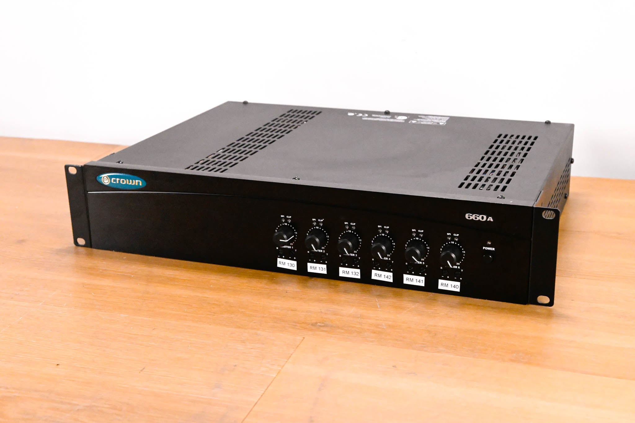 Crown 660a 6-Channel Commercial Power Amplifier (70V/100V)
