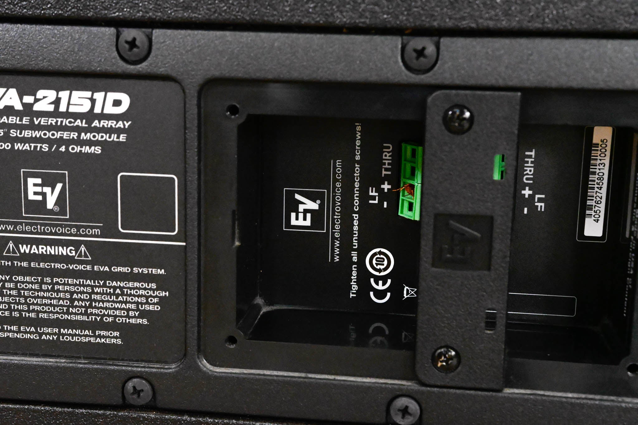 Electro-Voice (EV) EVA-2151D Dual 15" Passive Line Array Subwoofer