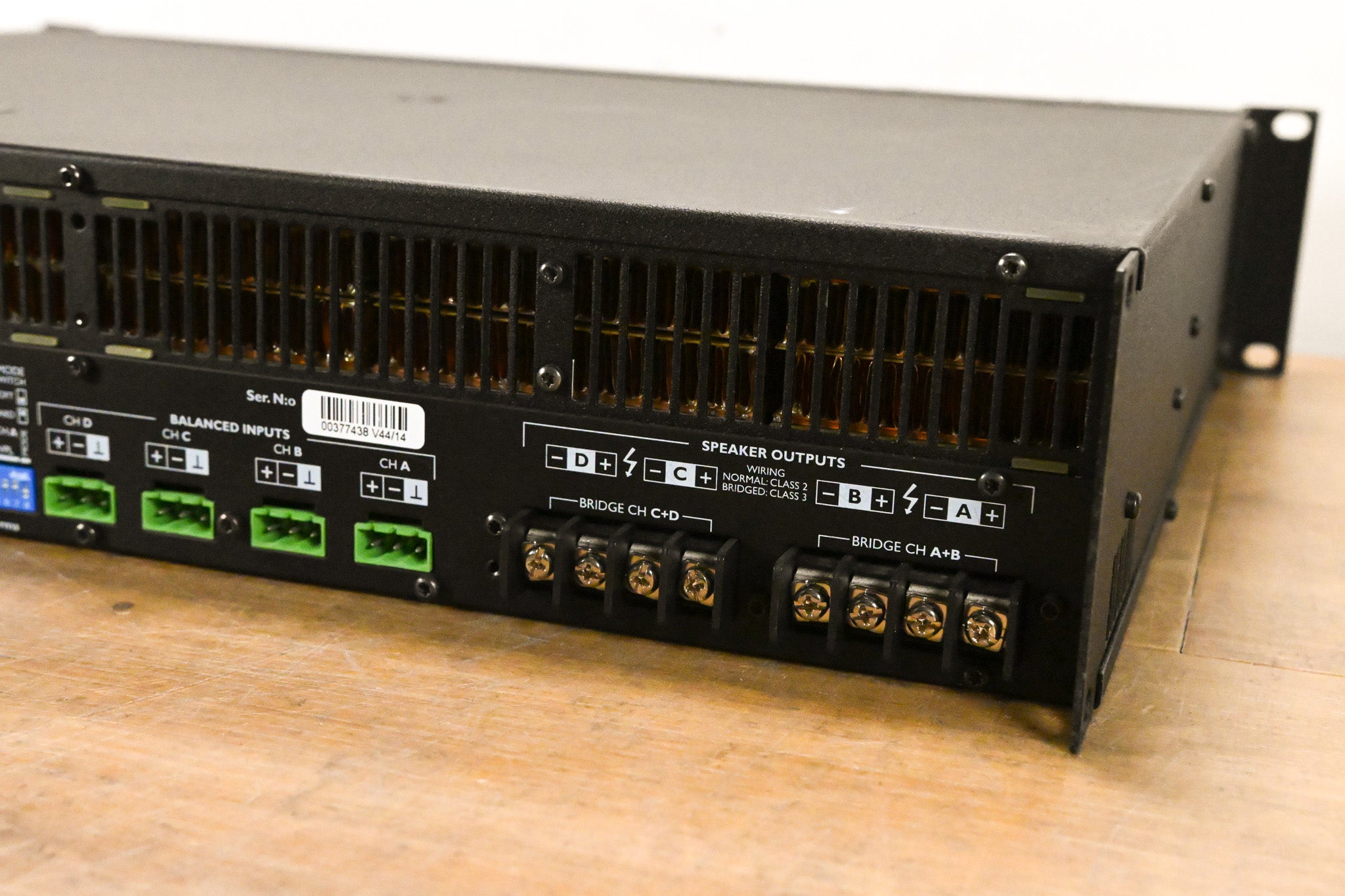 Lab Gruppen C 16:4 1600W Four-Channel Power Amplifier
