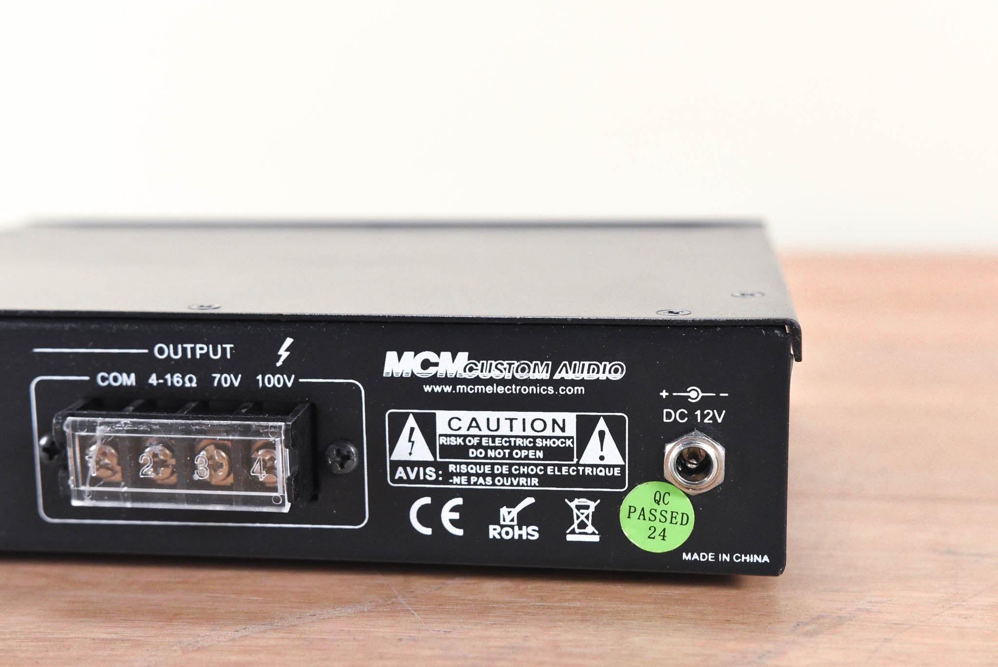 MCM Custom Audio MPA-10 Mixer Amplifier (NO POWER SUPPLY)