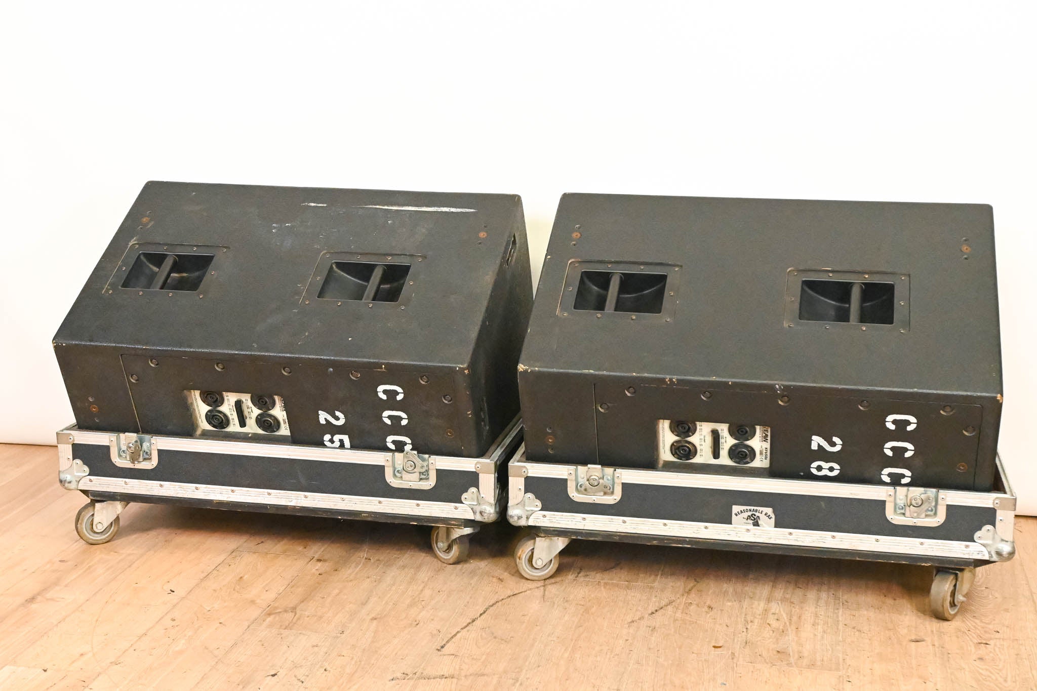 EAW KF650z Virtual Array Full Range Loudspeaker (PAIR) w/ Road Case