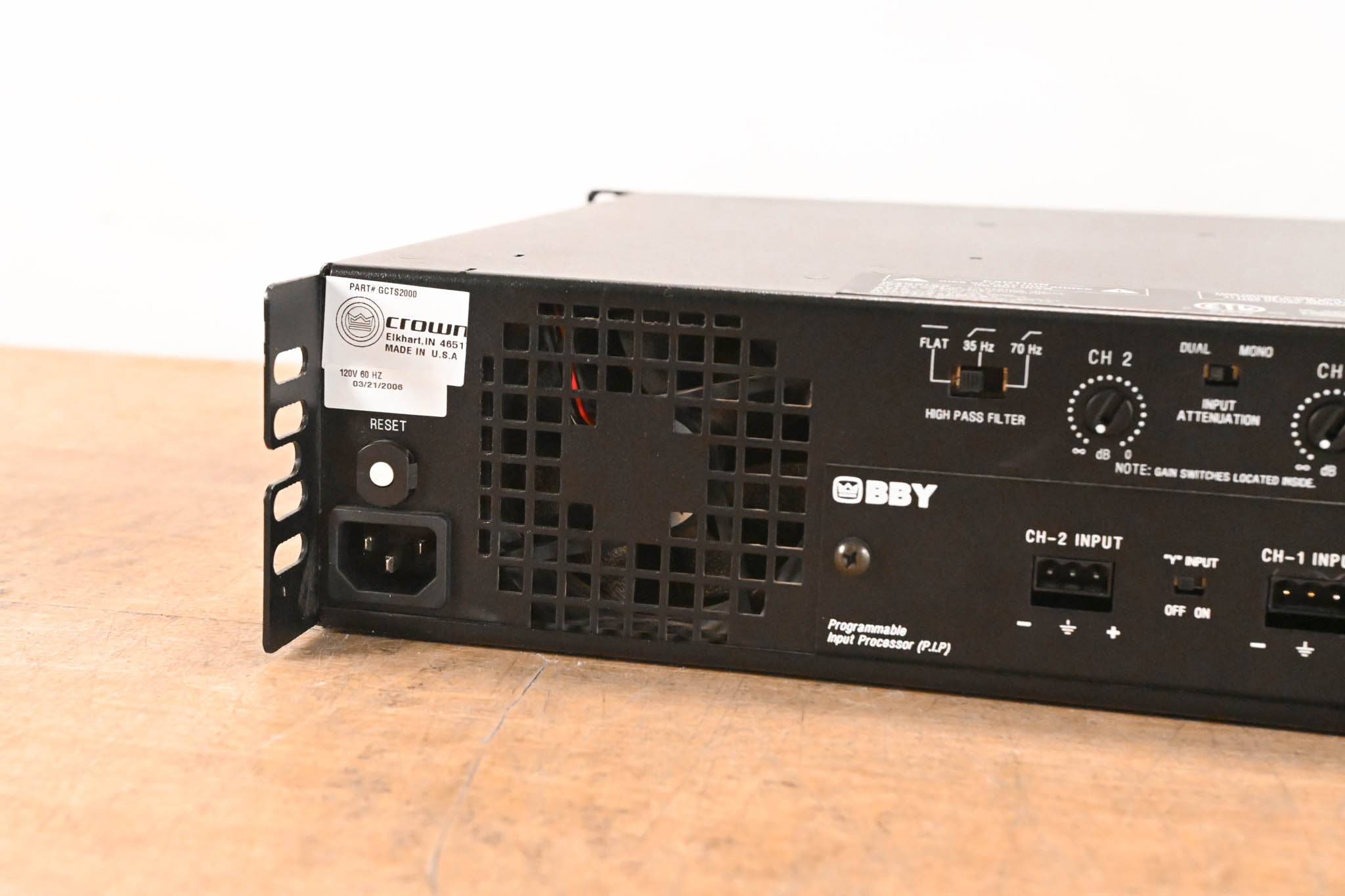 Crown CTs 2000 2-Channel 1000W Power Amplifier