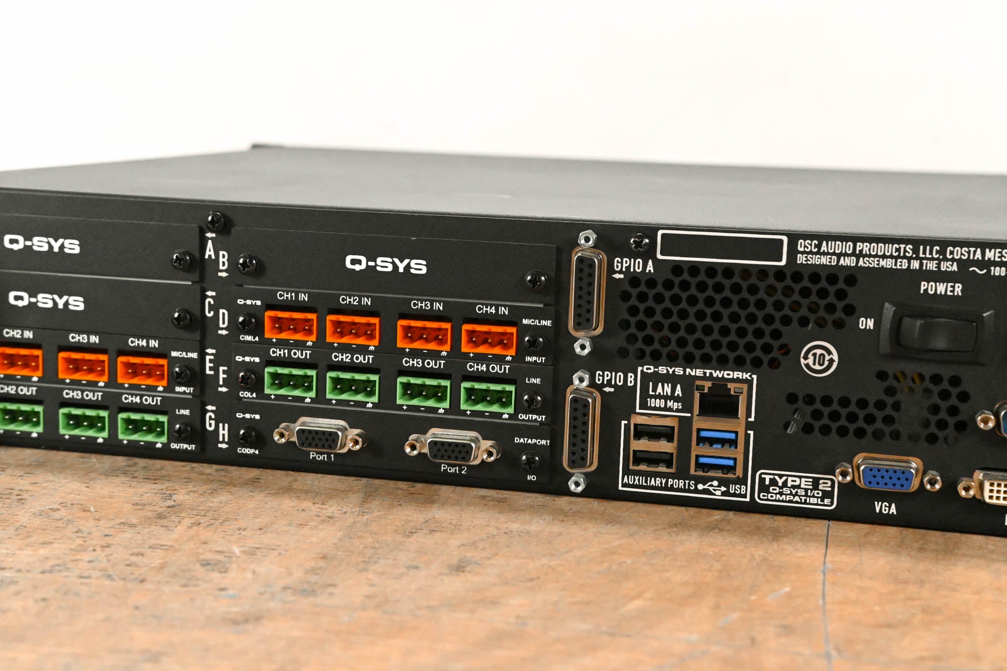 QSC Q-SYS Core 250i Integrated System Processor